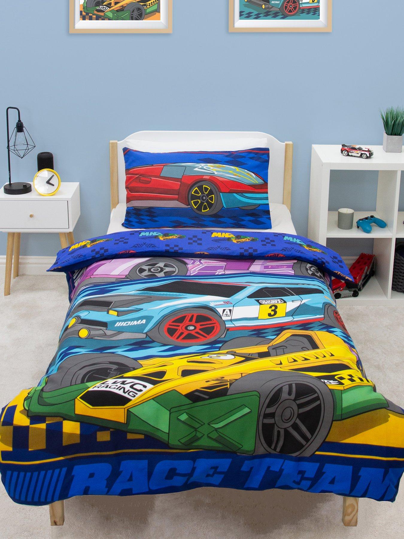 Image 1 of 7 of Hot Wheels Hotwheels Motorway Panel Duvet- Single