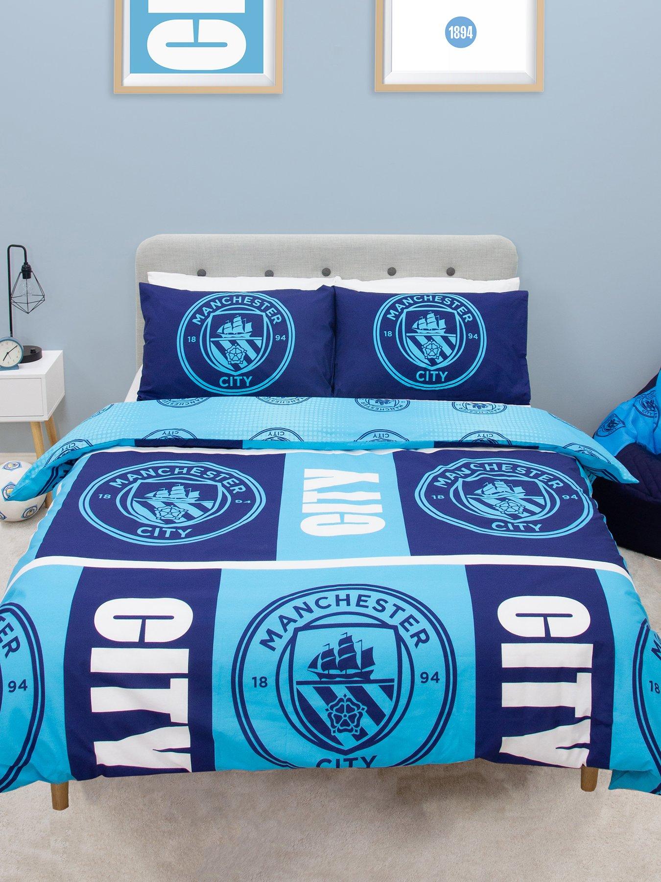 Manchester City Man City Flashy Rotary Duvet