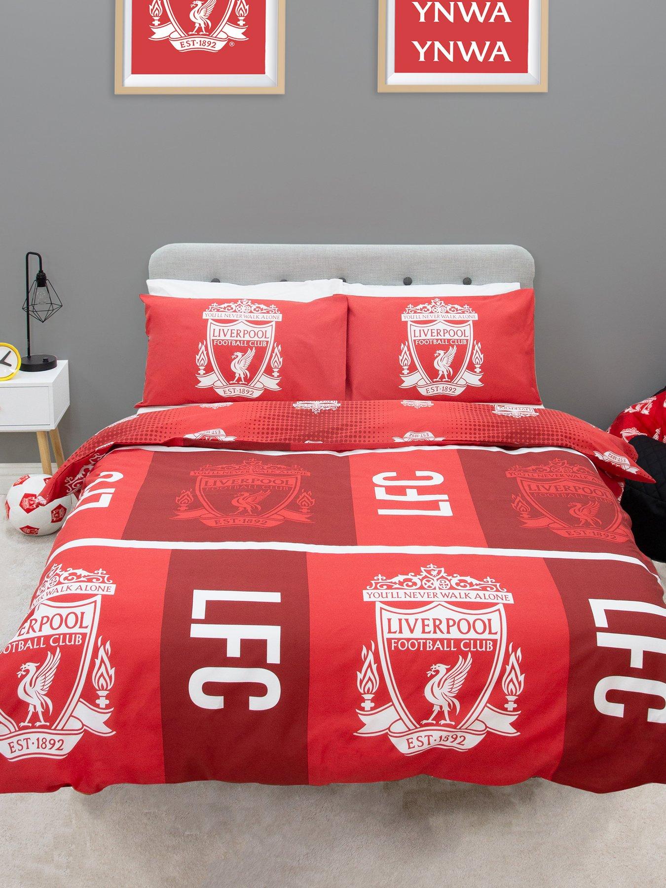 Liverpool FC Liverpool Crunch Rotary Duvet- Double