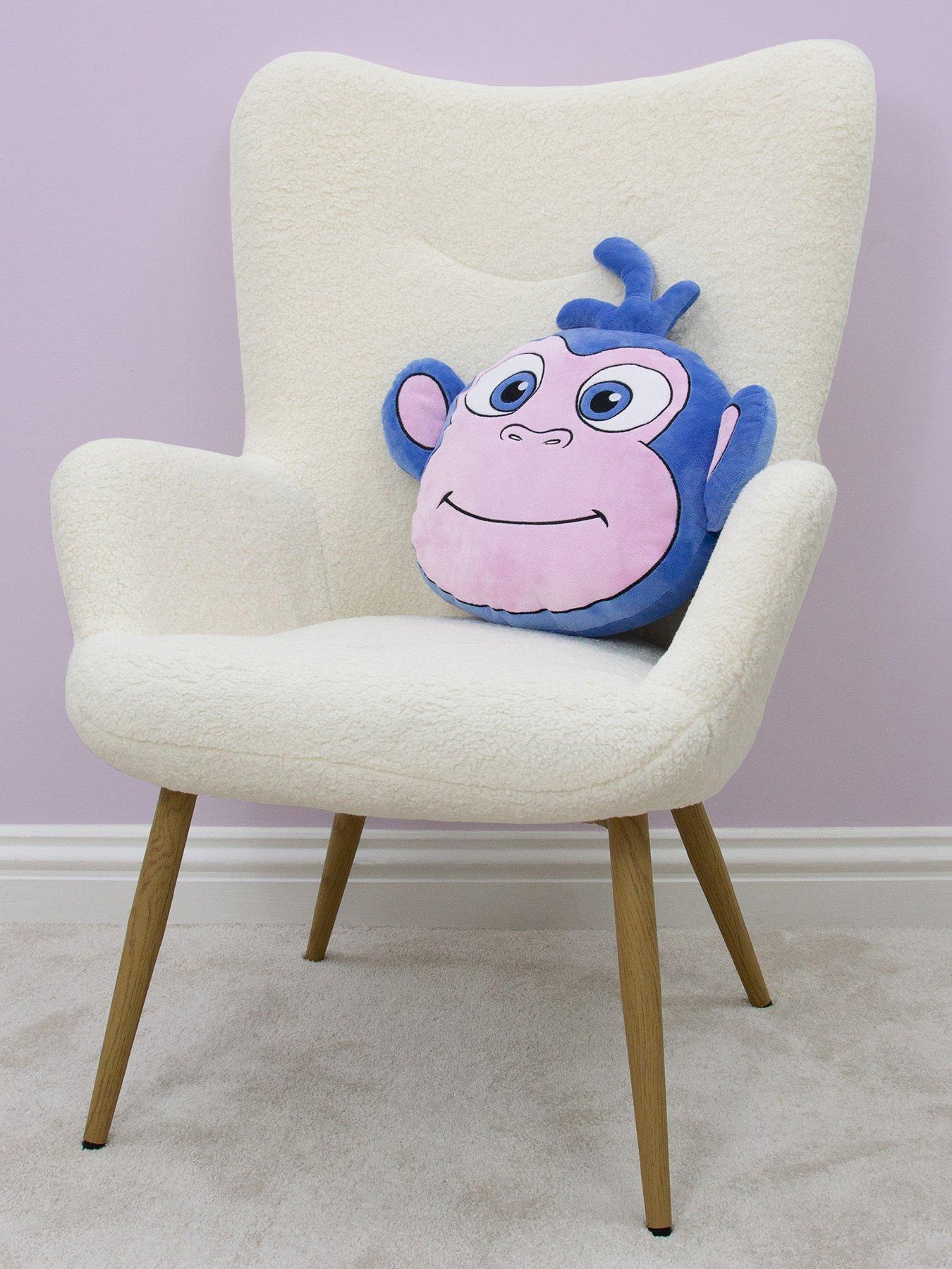 Image 1 of 6 of Dora the Explorer Dora Boots Shaped Cushion