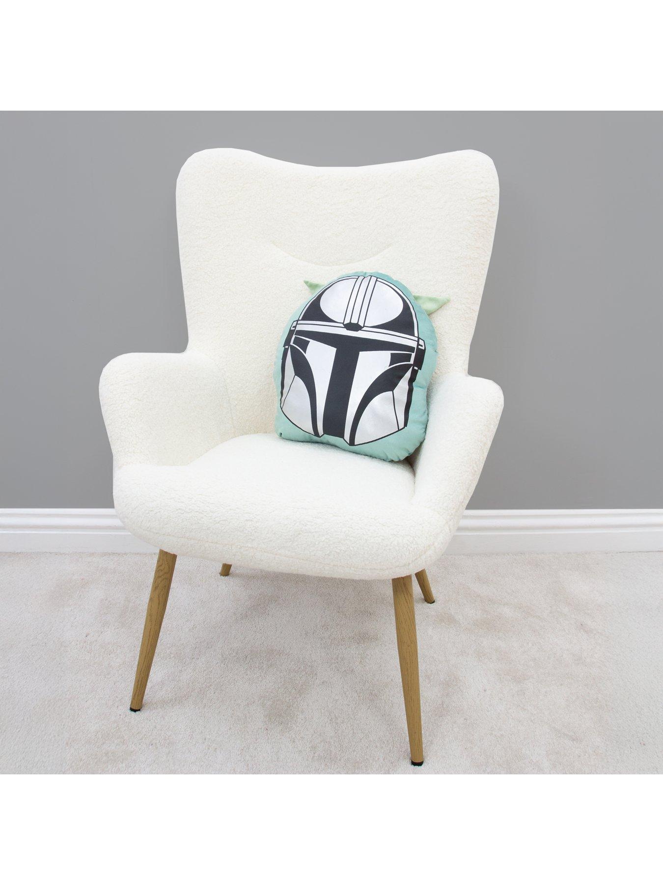 Image 3 of 6 of Star Wars Mandalorian Friend Shaped Cushion