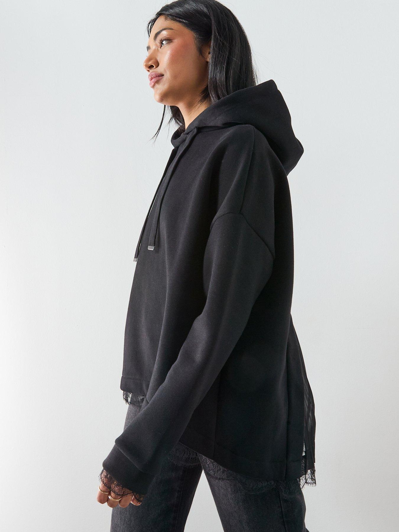 Image 6 of 6 of AllSaints Nia Lace Hoody