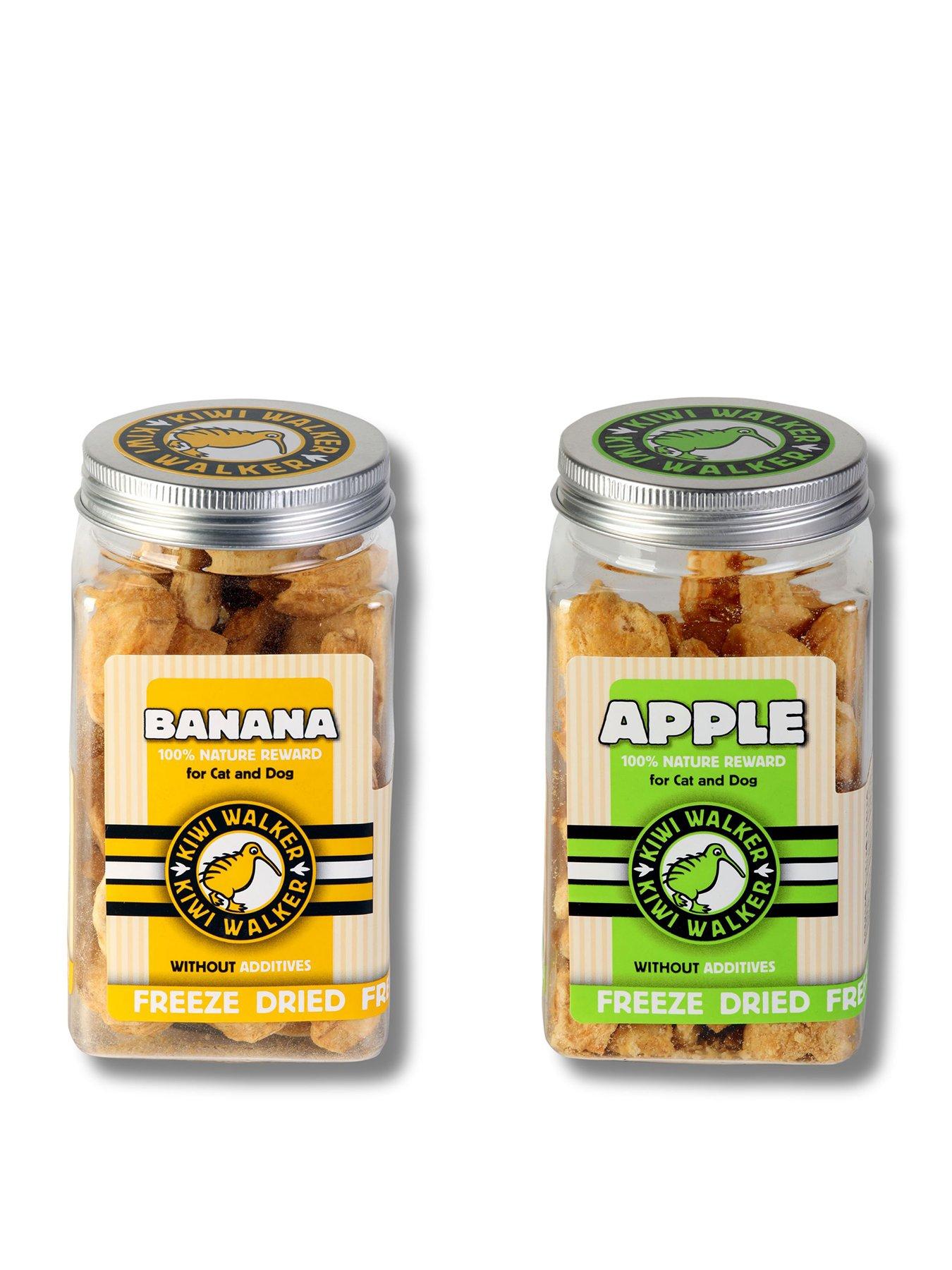 Kiwi Walker Freeze Dried Snack-Banana 70g and Apple 35g