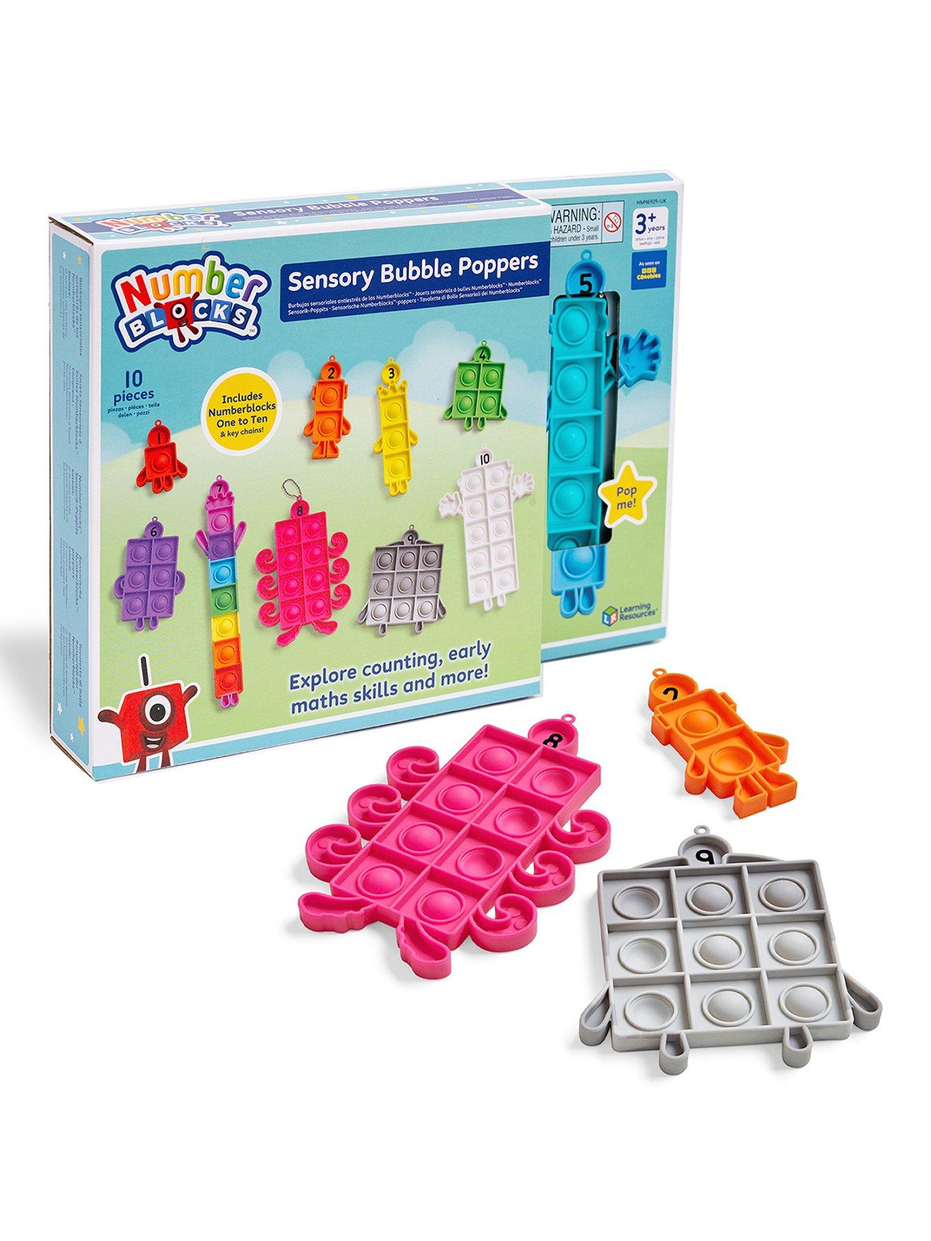 Image 1 of 5 of Numberblocks Numberblocks Sensory Bubble Poppers