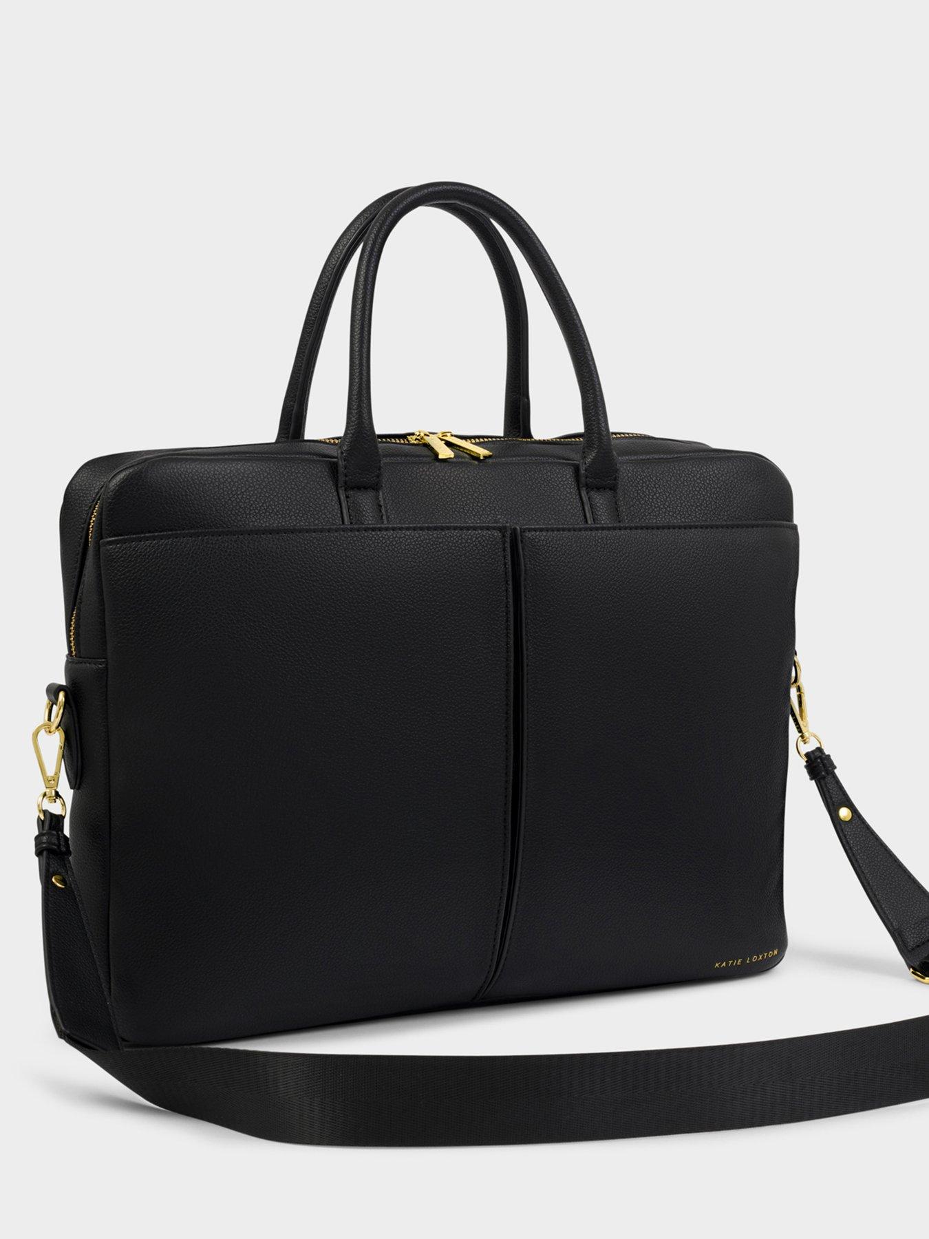 Image 3 of 7 of Katie Loxton City Laptop Bag - Black