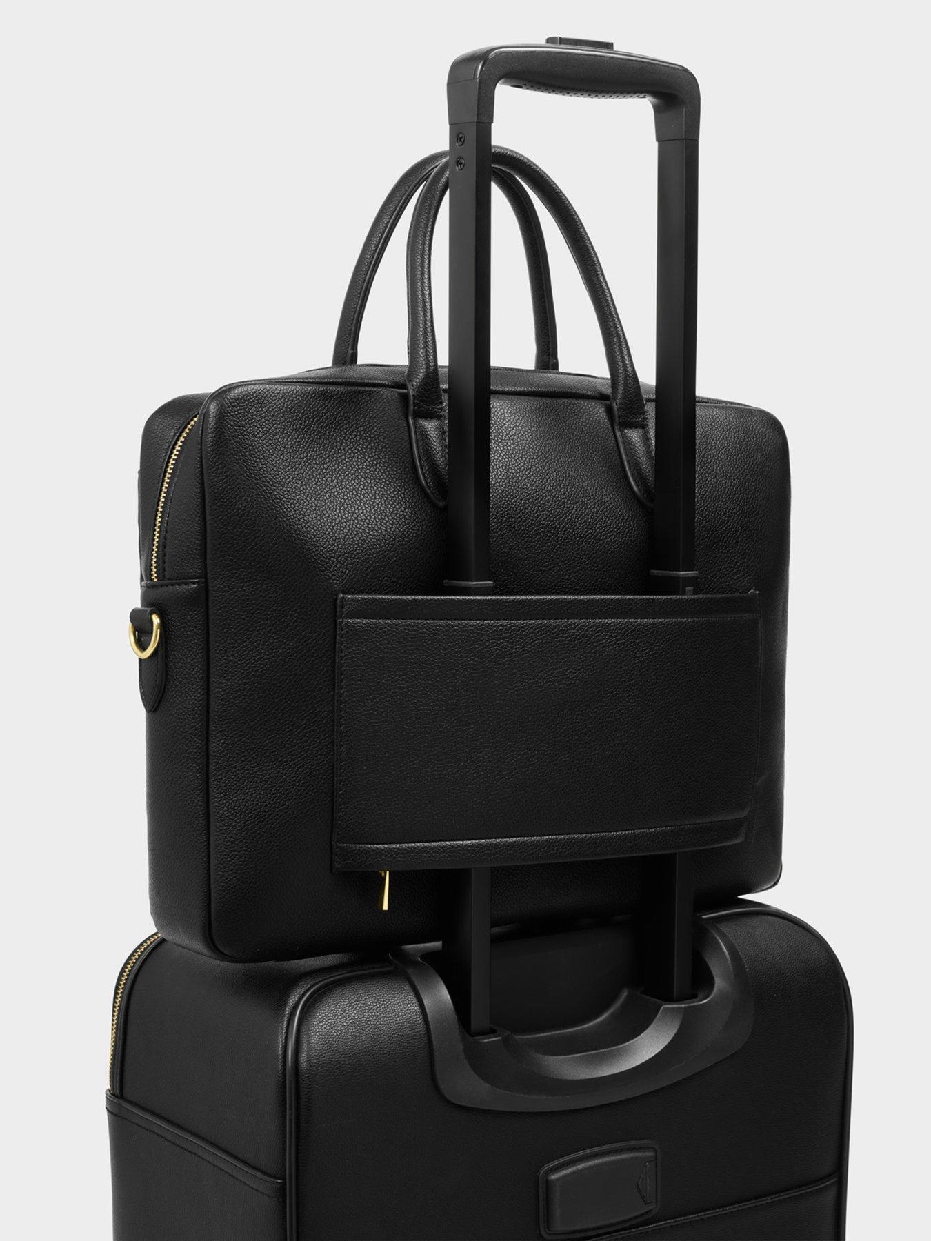 Image 4 of 7 of Katie Loxton City Laptop Bag - Black