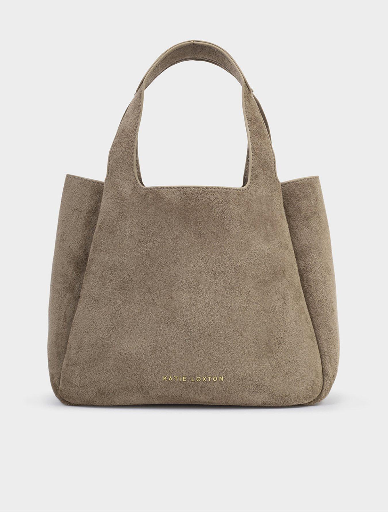 Image 2 of 6 of Katie Loxton Raya Top Handle Bag - Mink