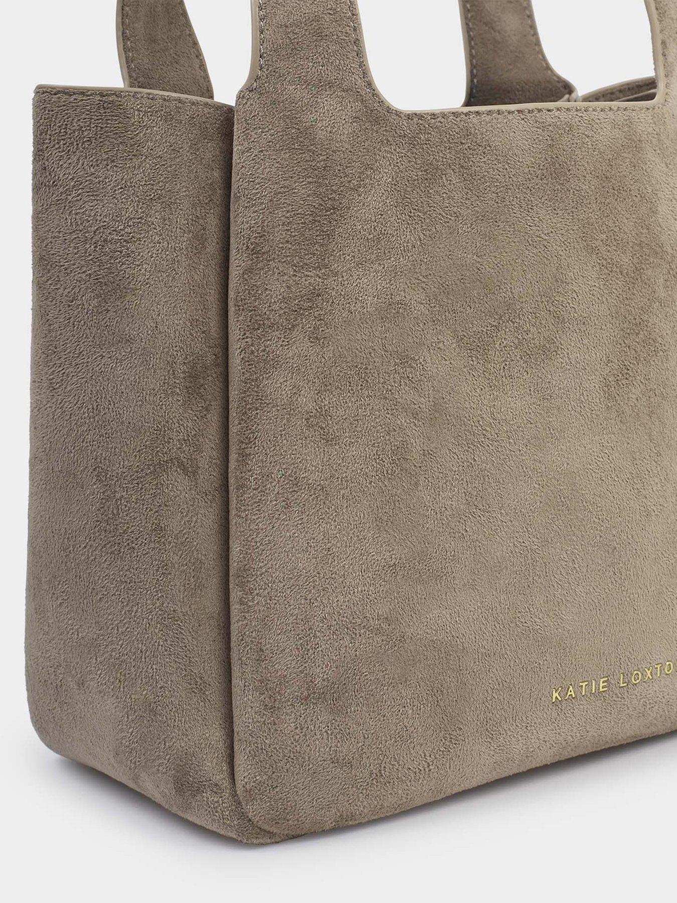 Image 4 of 6 of Katie Loxton Raya Top Handle Bag - Mink