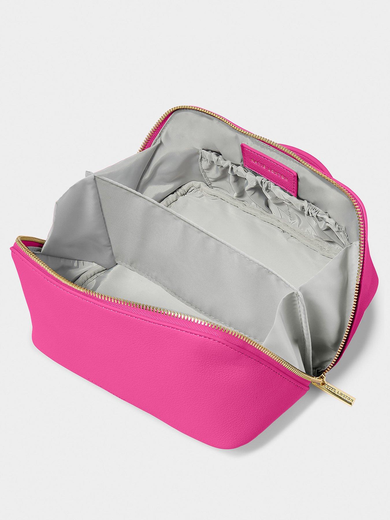 Image 3 of 6 of Katie Loxton Medium Make Up / Wash Bag - Magenta