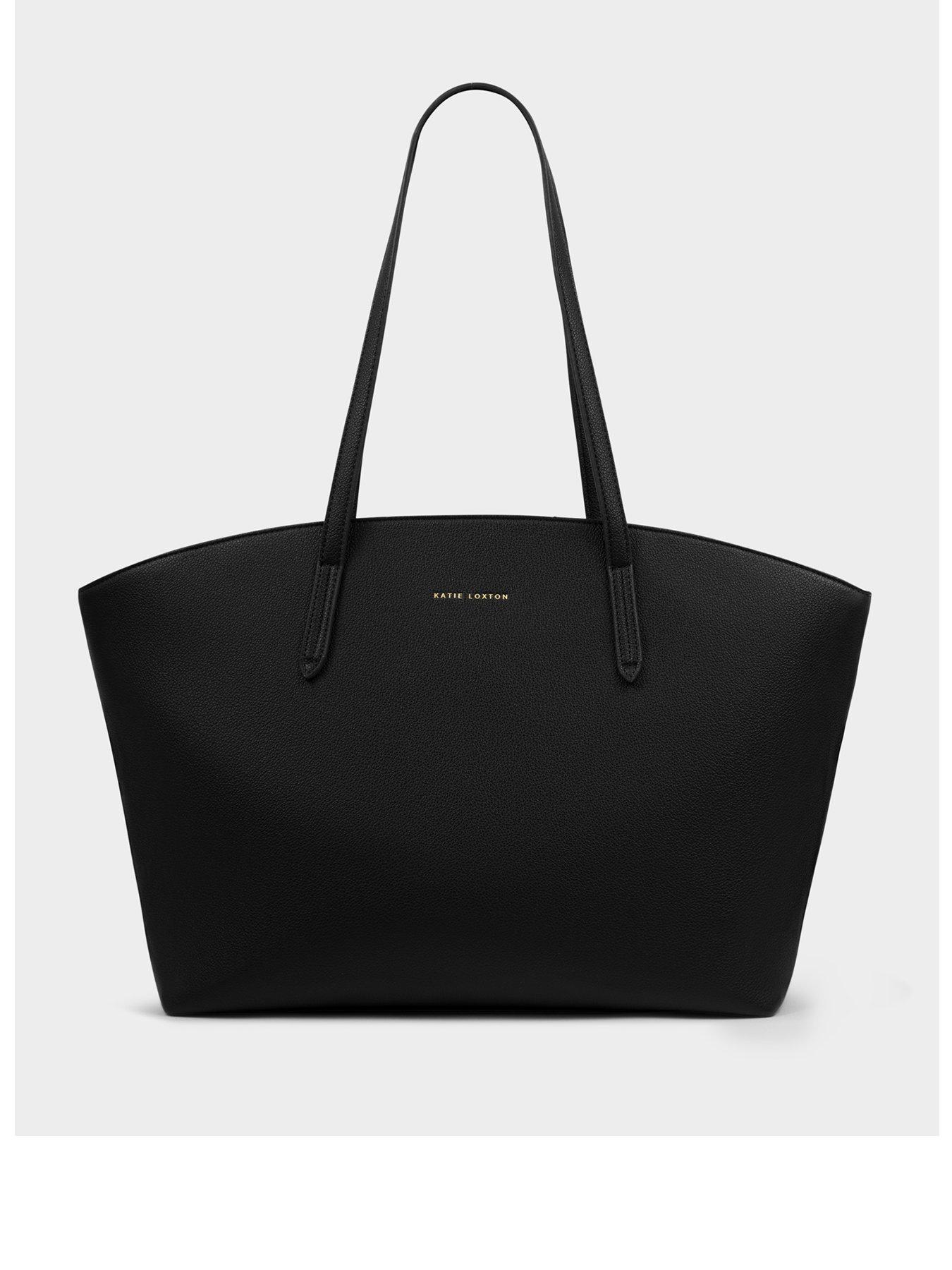 Image 2 of 6 of Katie Loxton Harlyn Work Tote Bag - Black