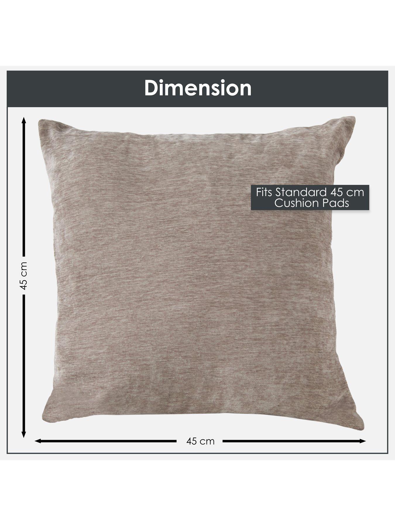 Image 4 of 5 of The Very Collection Canterbury Chenille Filled Cushion Pair