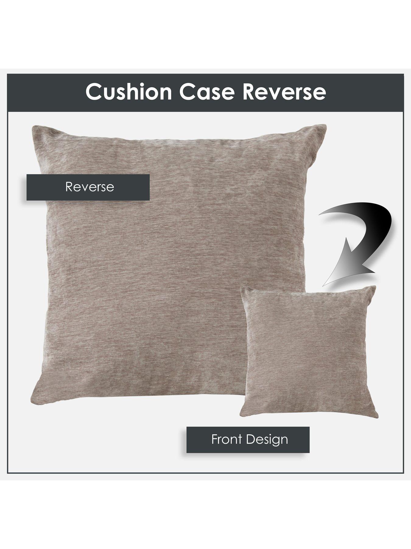 Image 5 of 5 of The Very Collection Canterbury Chenille Filled Cushion Pair