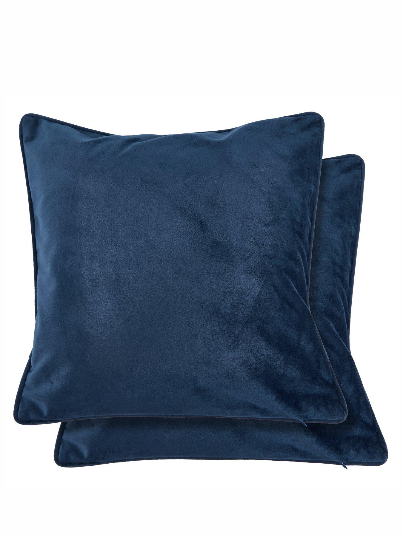 Image 1 of 5 of The Very Collection Dusk Velvet Filled Cushion