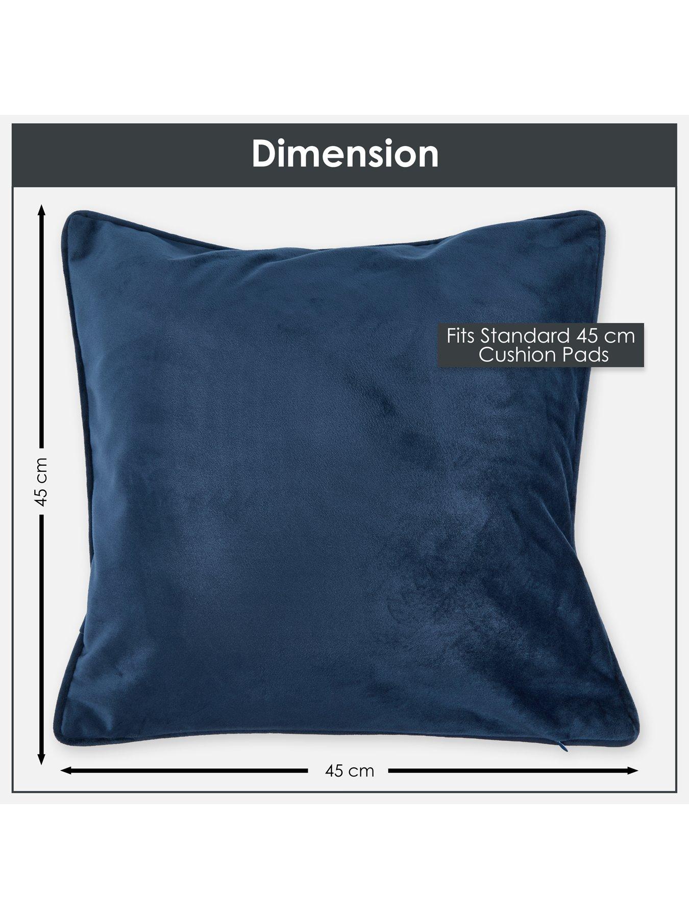 Image 4 of 5 of The Very Collection Dusk Velvet Filled Cushion