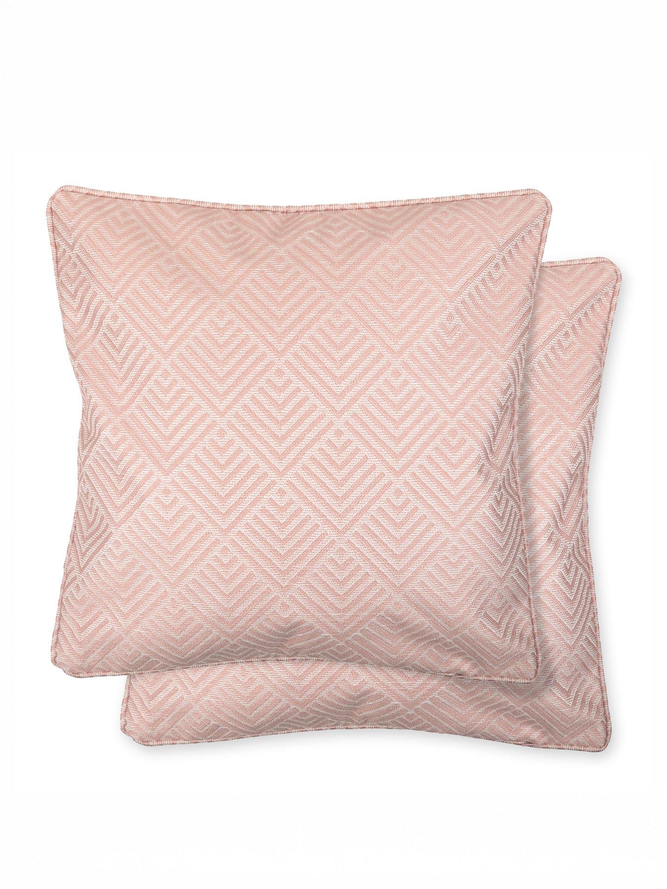 The Very Collection Sorrento Ultra Jacquard Filled Cushion Pair