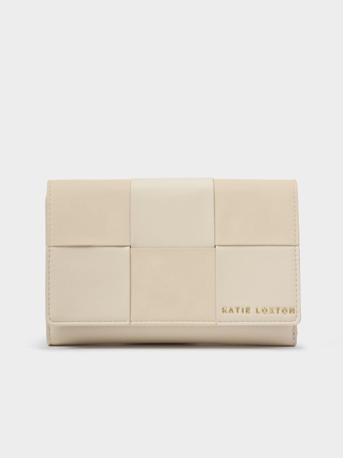 Katie Loxton Taya Woven Purse - Off White