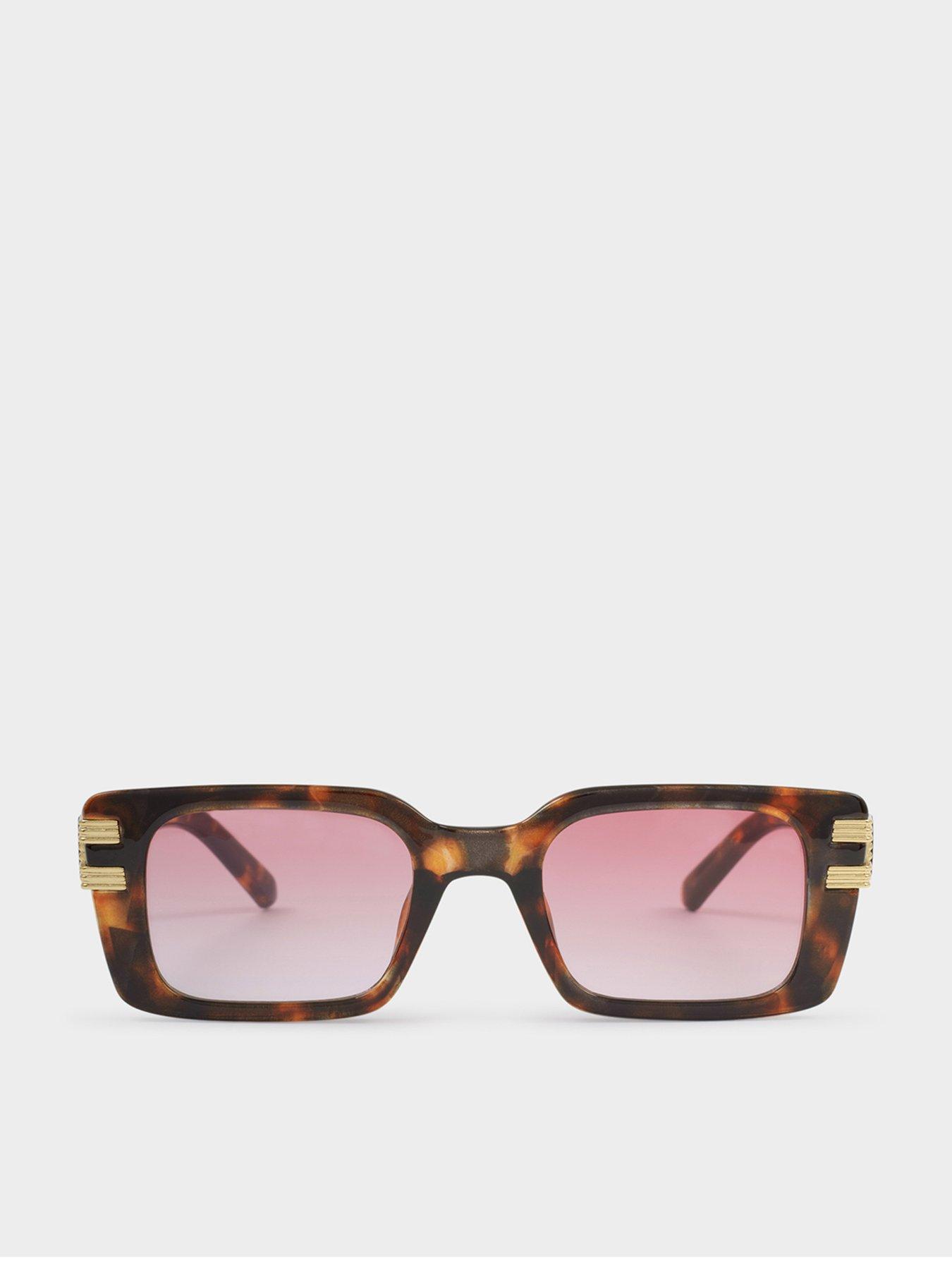 Image 1 of 6 of Katie Loxton Malibu Sunglasses - Dark Tortoiseshell