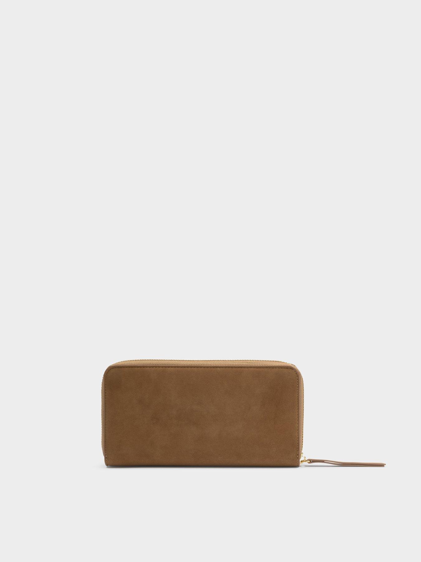 Image 3 of 6 of Katie Loxton Large Purse - Caramel Suedette