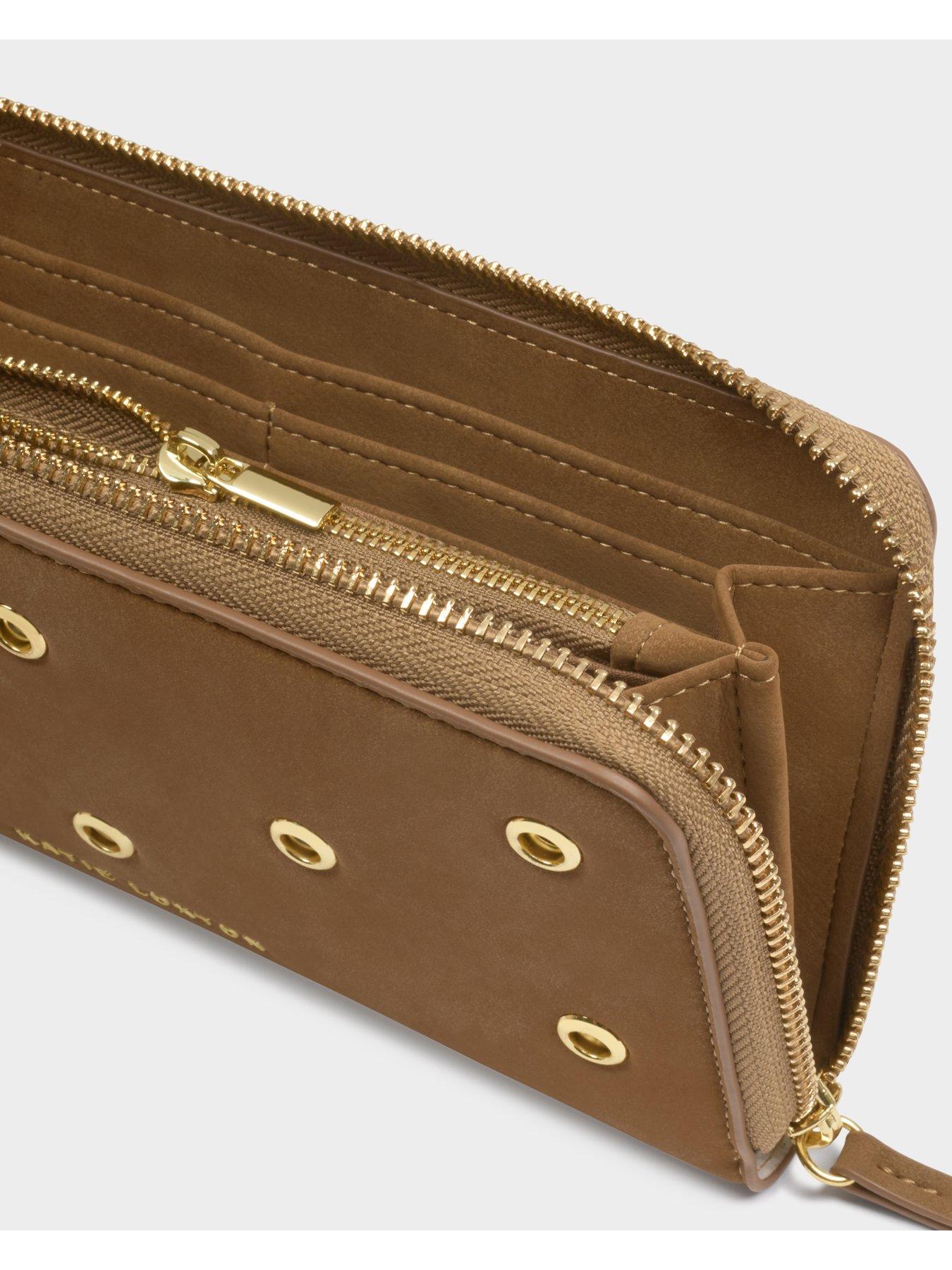 Image 4 of 6 of Katie Loxton Large Purse - Caramel Suedette