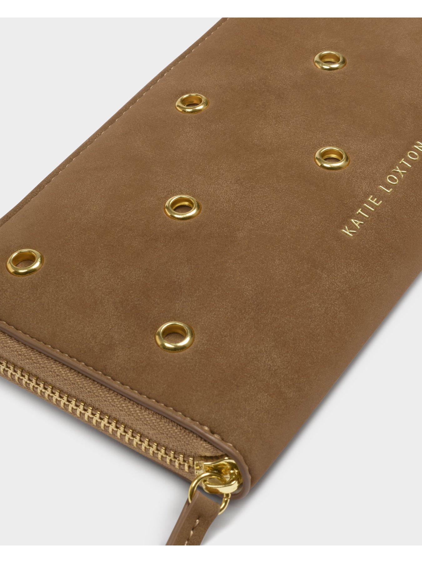 Image 5 of 6 of Katie Loxton Large Purse - Caramel Suedette