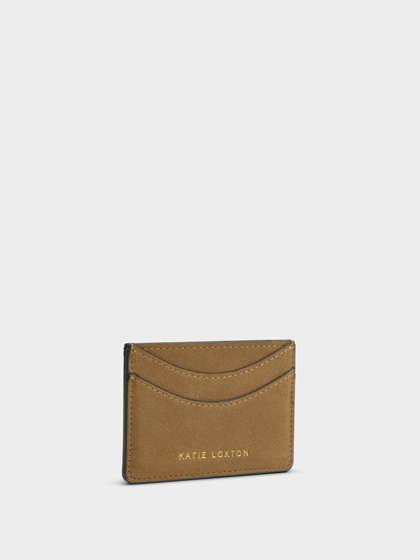 Image 2 of 5 of Katie Loxton Alba Cardholder - Caramel Suedette