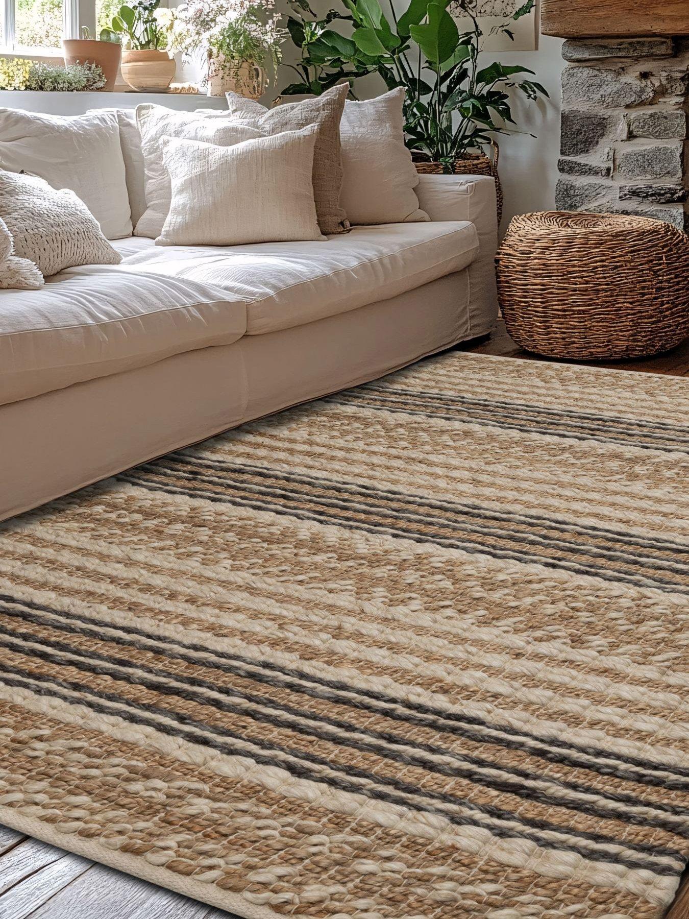 The Very Collection Wool Jute Flatweave Rug