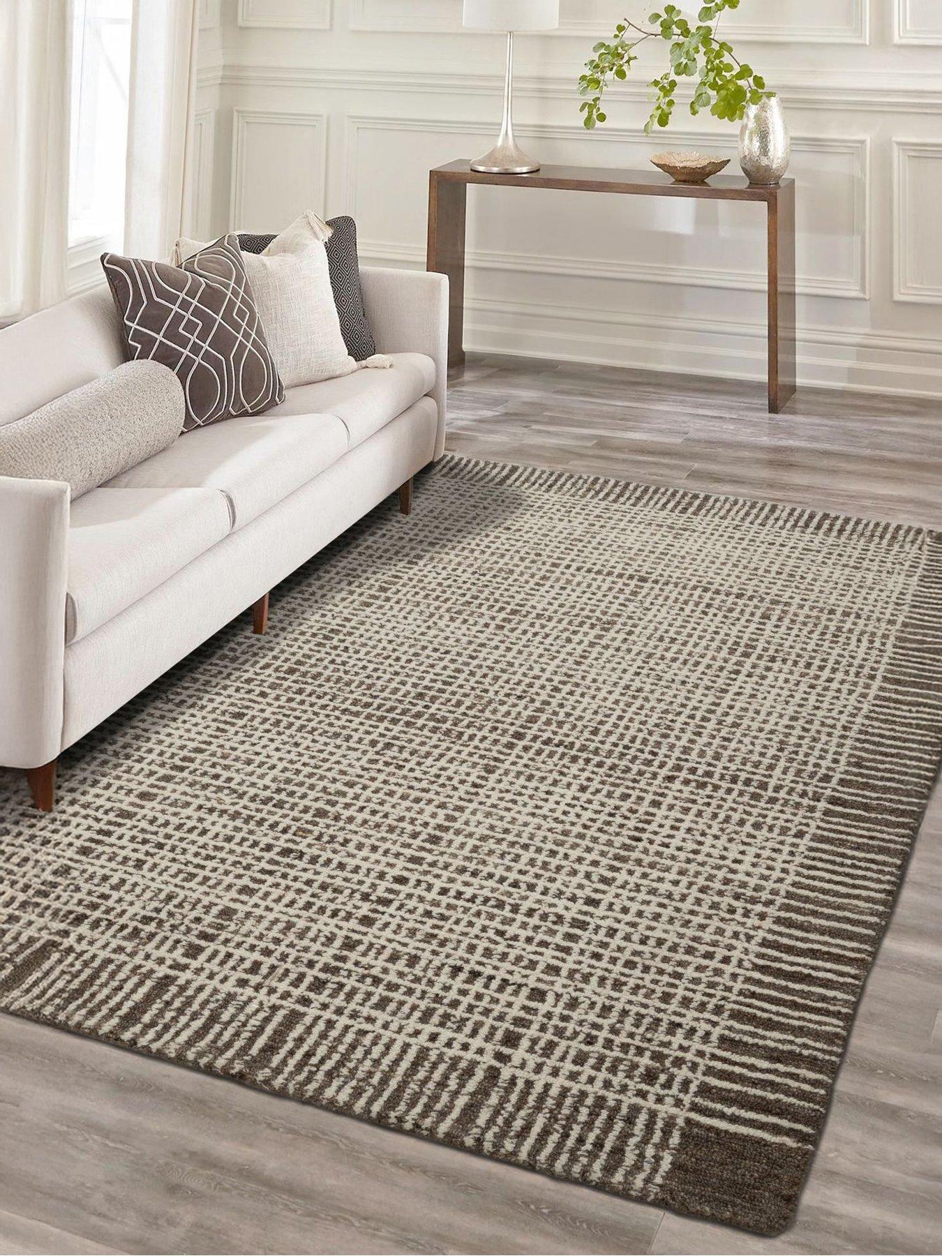 The Very Collection Handtufted Two Tone Wool Rug