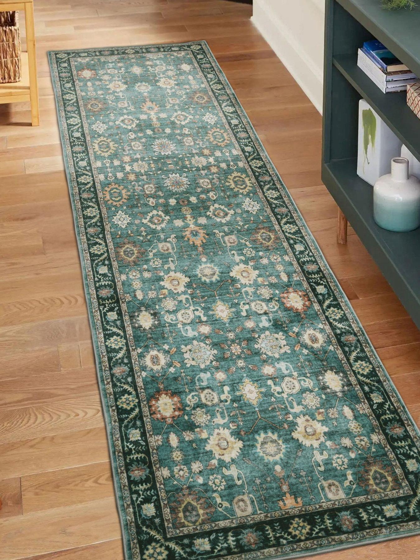 The Very Collection Washable Roma Traditional Runner 67 X 230cm