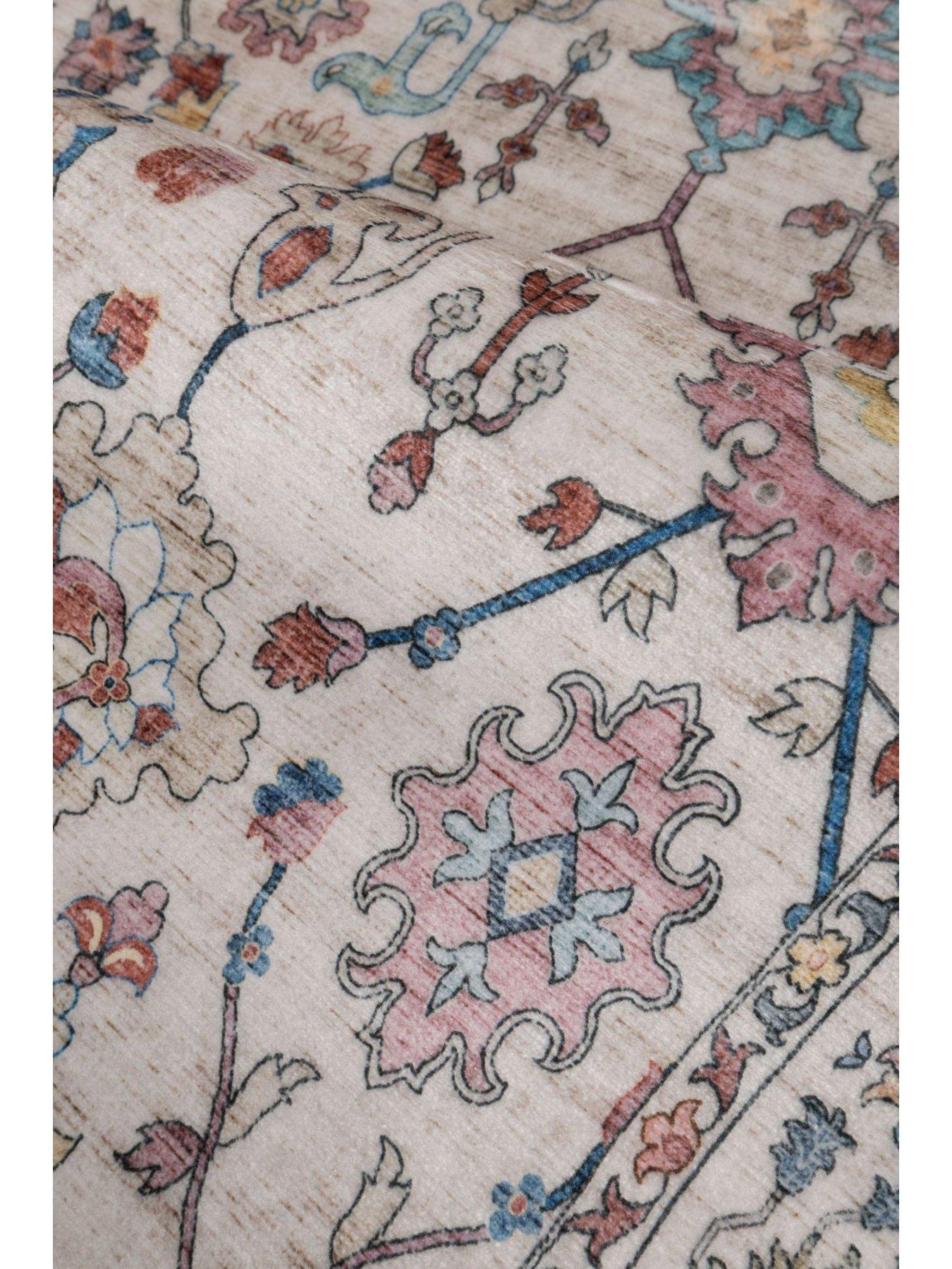 The Very Collection Washable Roma Traditional Rug | Very