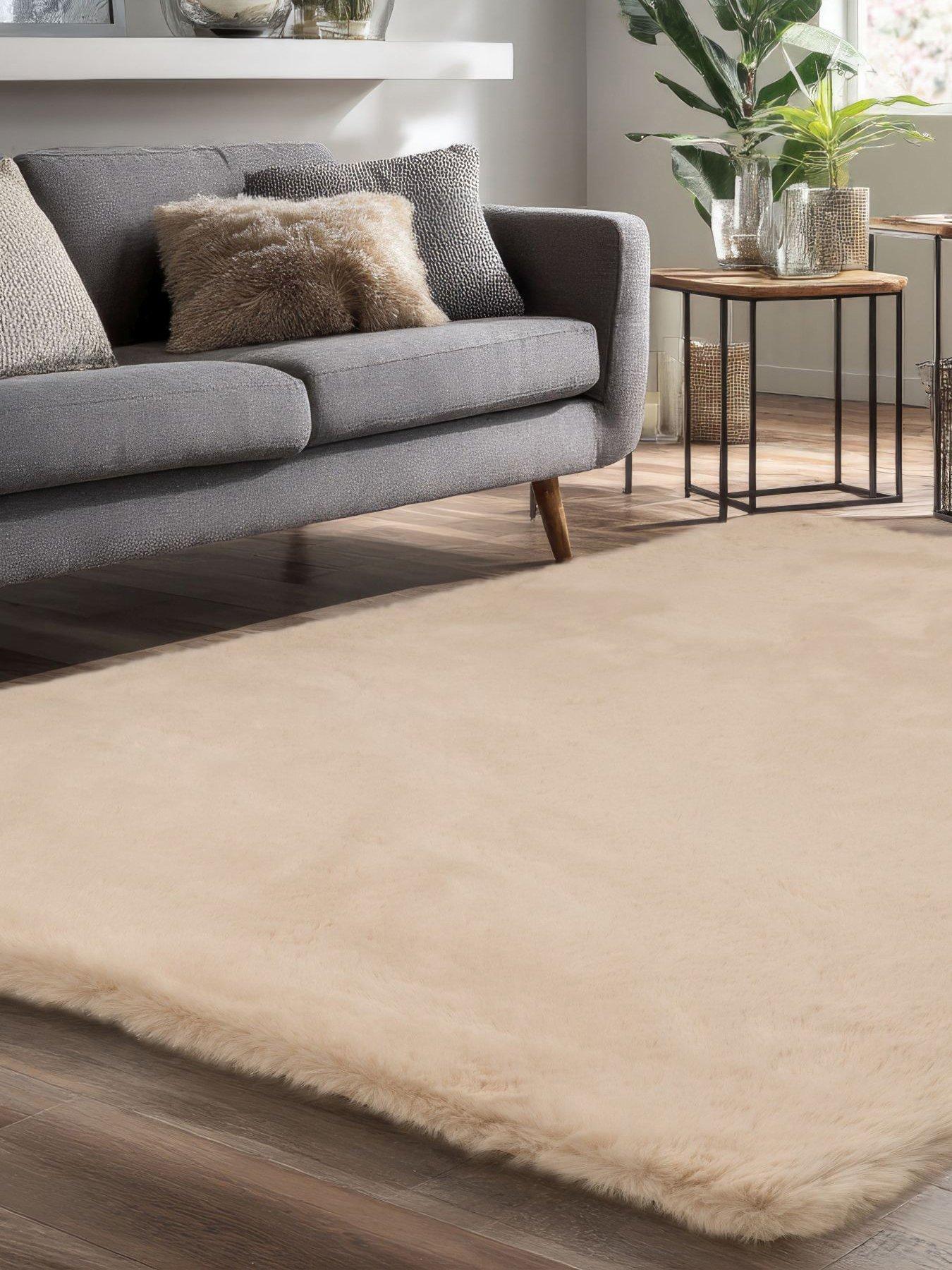 The Very Collection Polar Faux Fur Rug | Very