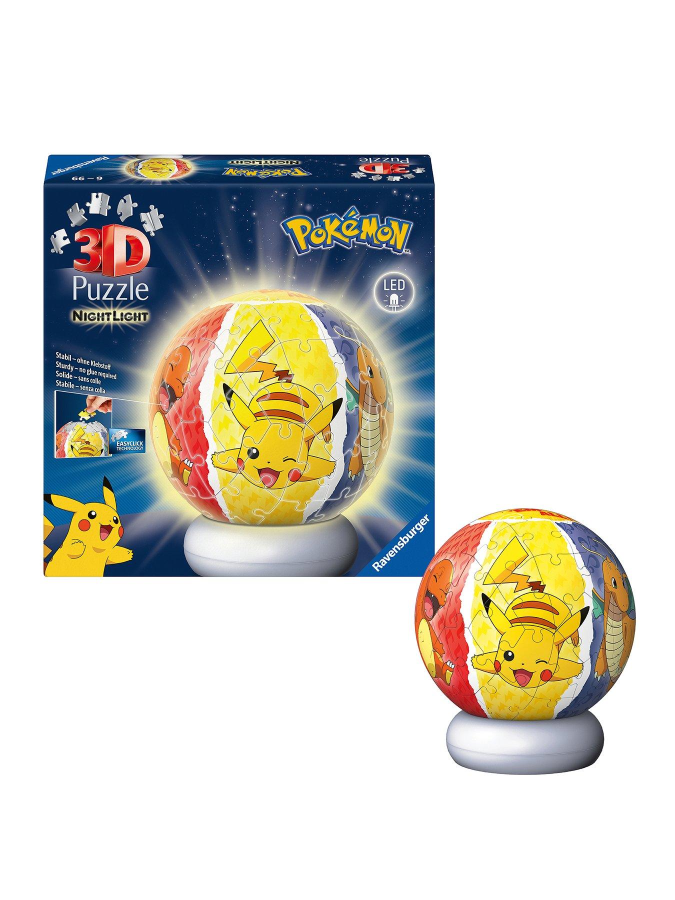 Image 1 of 6 of Pokemon Pokemon 3D Puzzle Night Light