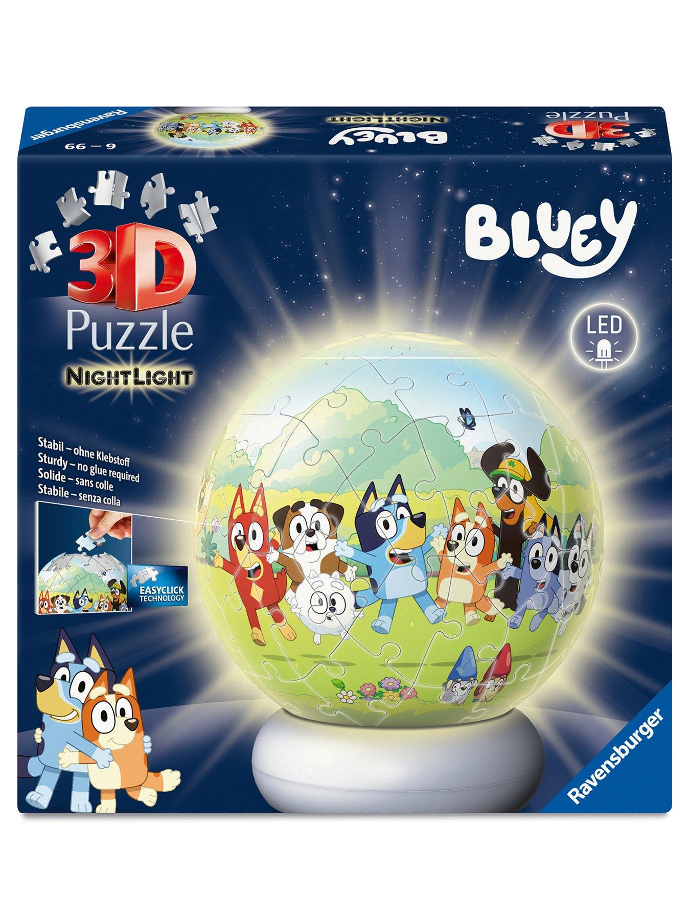 Image 7 of 7 of Bluey 3D Puzzle Night Light