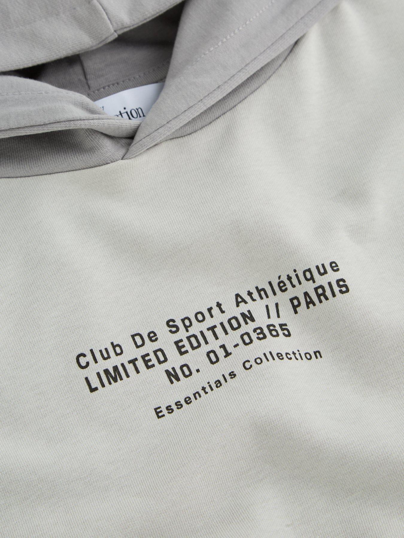 Image 3 of 4 of The Very Collection Boys Short Sleeve Hoodie &amp; Shorts Set - Grey