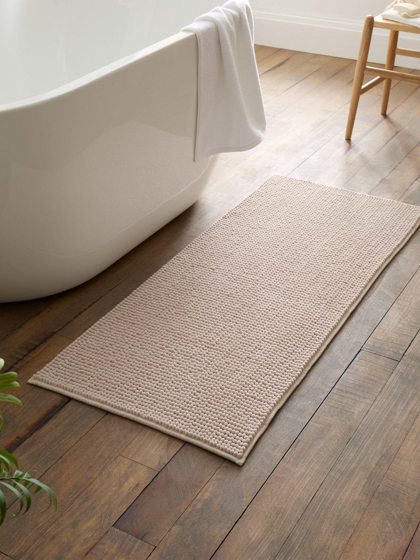 Catherine Lansfield Catherine Lansfield Bobble Bath Mat Bath Mat 50 X 120 Charcoal