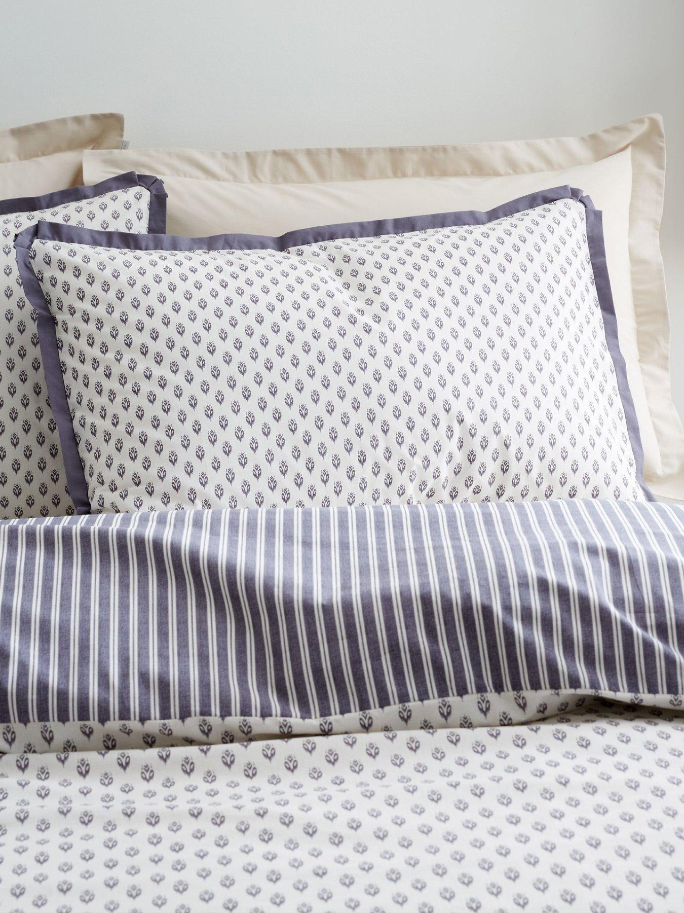 Bianca Amelie 100% Cotton Duvet Set Blue