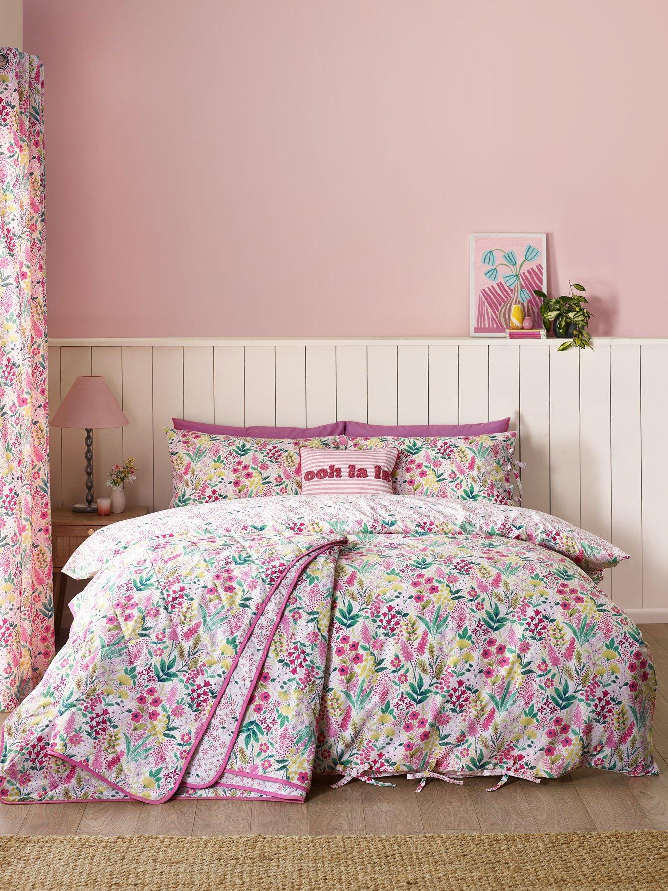Catherine Lansfield Tilly Floral Duvet Set