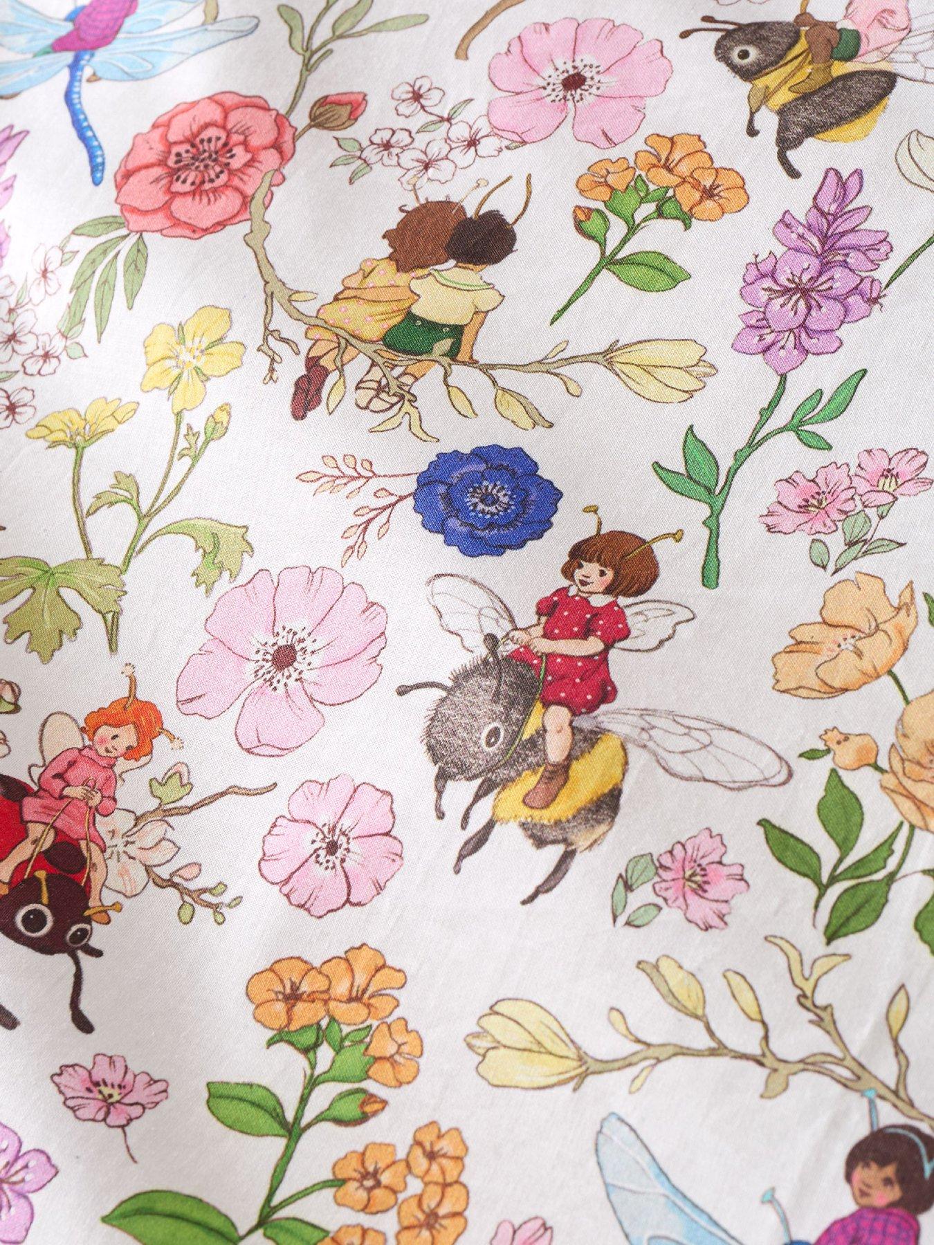 Belle & Boo Garden Friends 100% Cotton Duvet Set White | Very