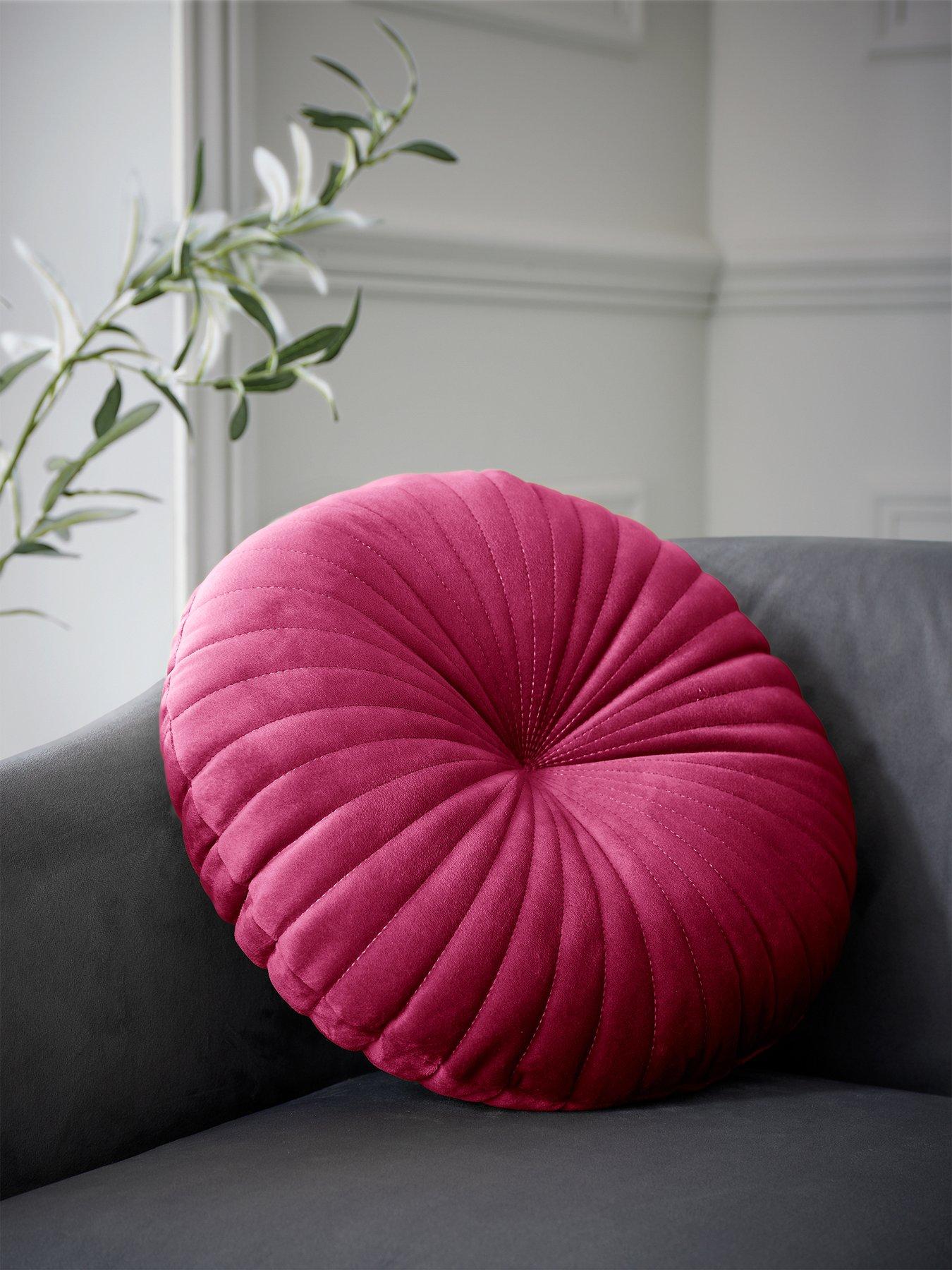 Catherine Lansfield Round Cushion Filled Cushion 40x40