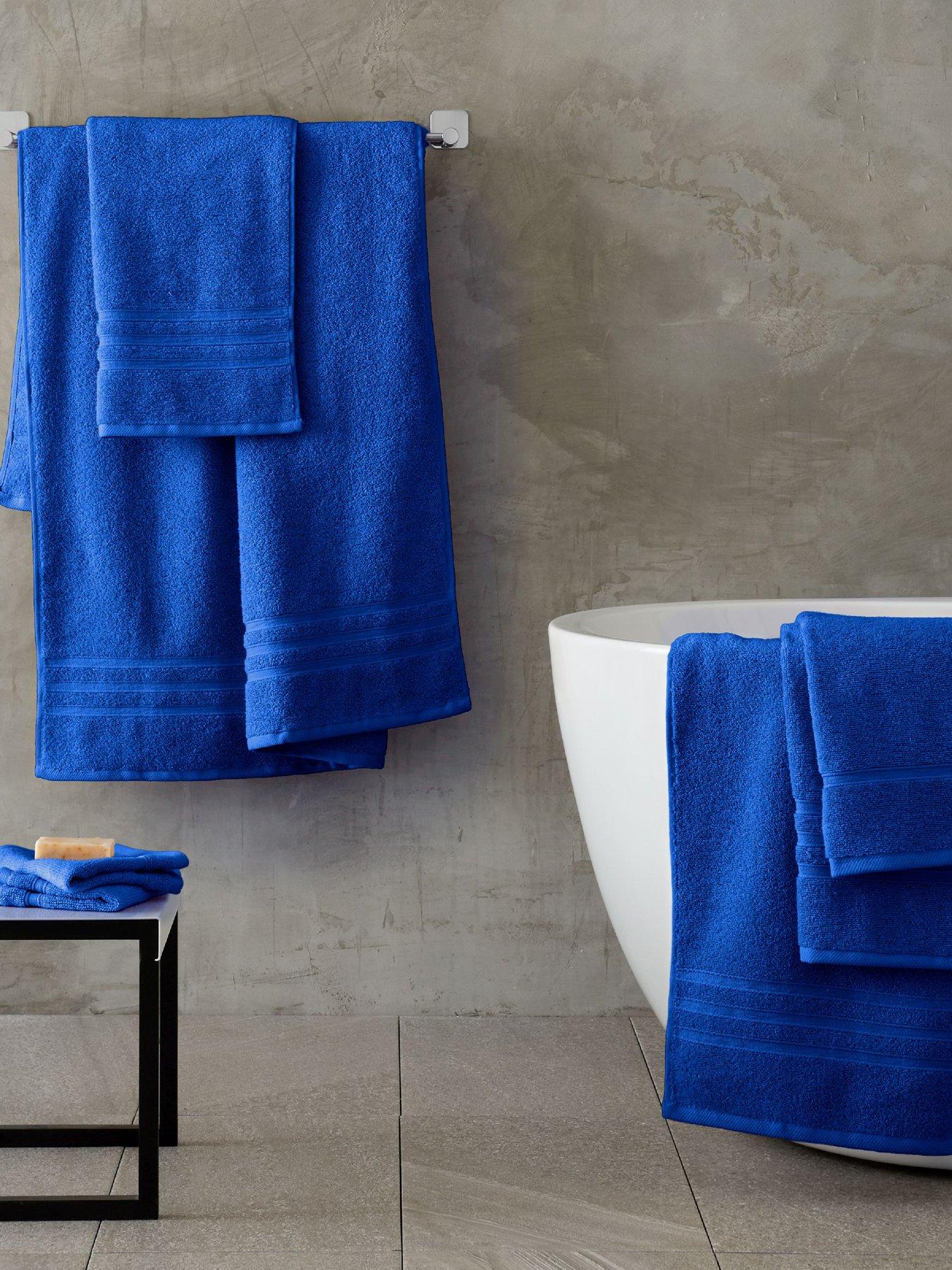 Catherine Lansfield Zero Twist 100% Cotton Towel Bale 6 Hot Pink