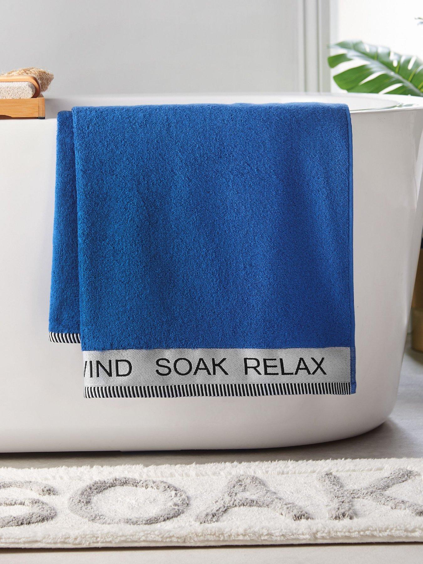 Catherine Lansfield Relax And Unwind Towel Collection