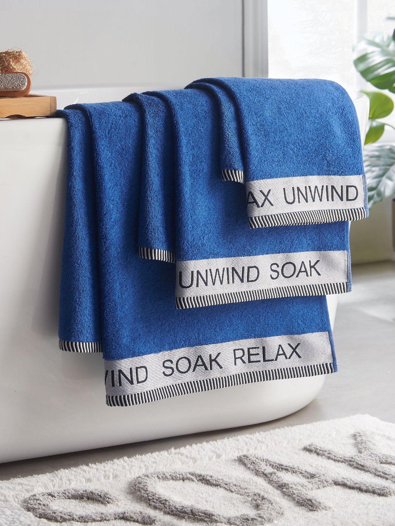 Catherine Lansfield Relax And Unwind Towel Bale 4 Pack