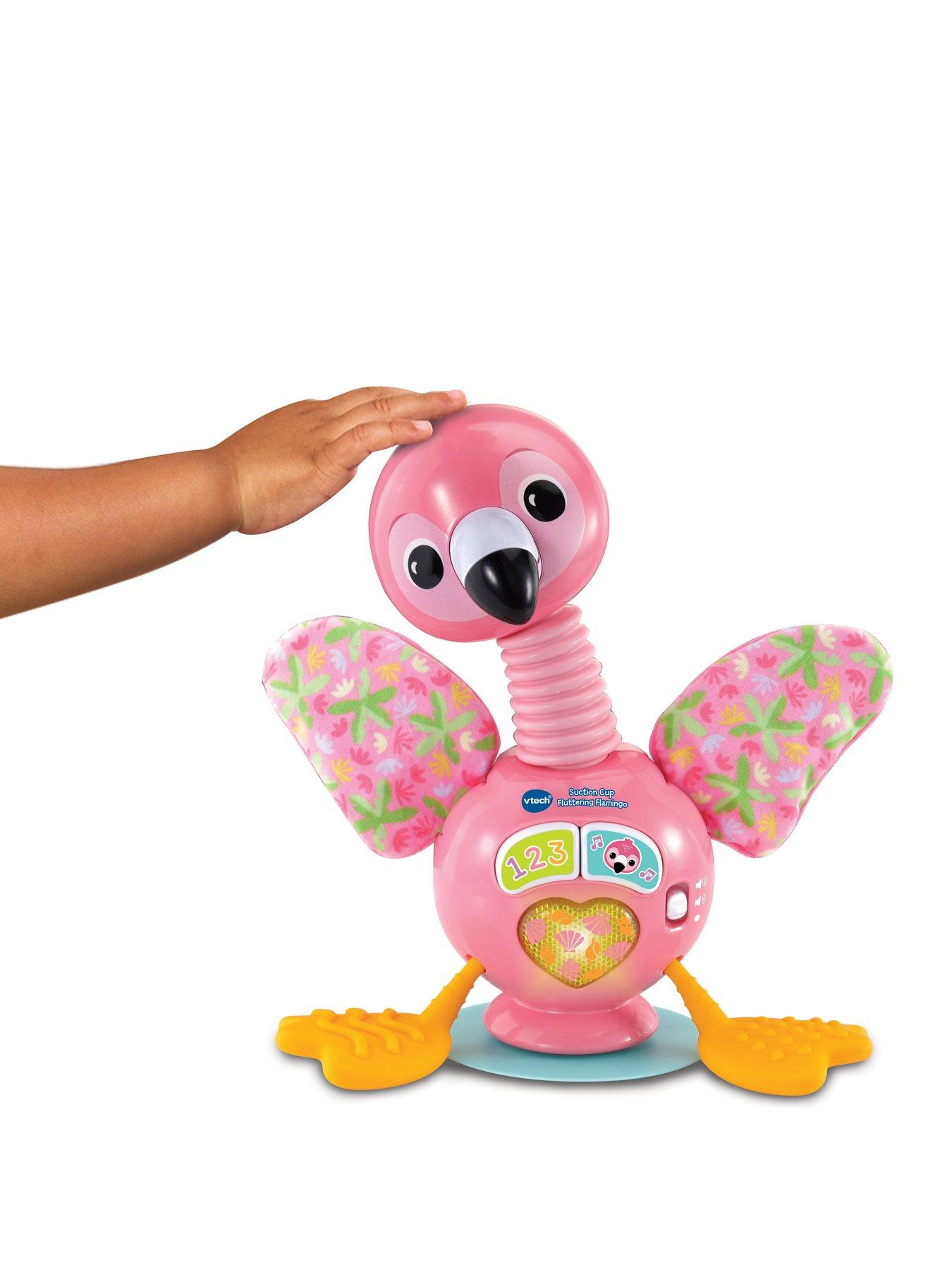 Image 2 of 8 of VTech Baby Suction Cup Fluttering Flamingo