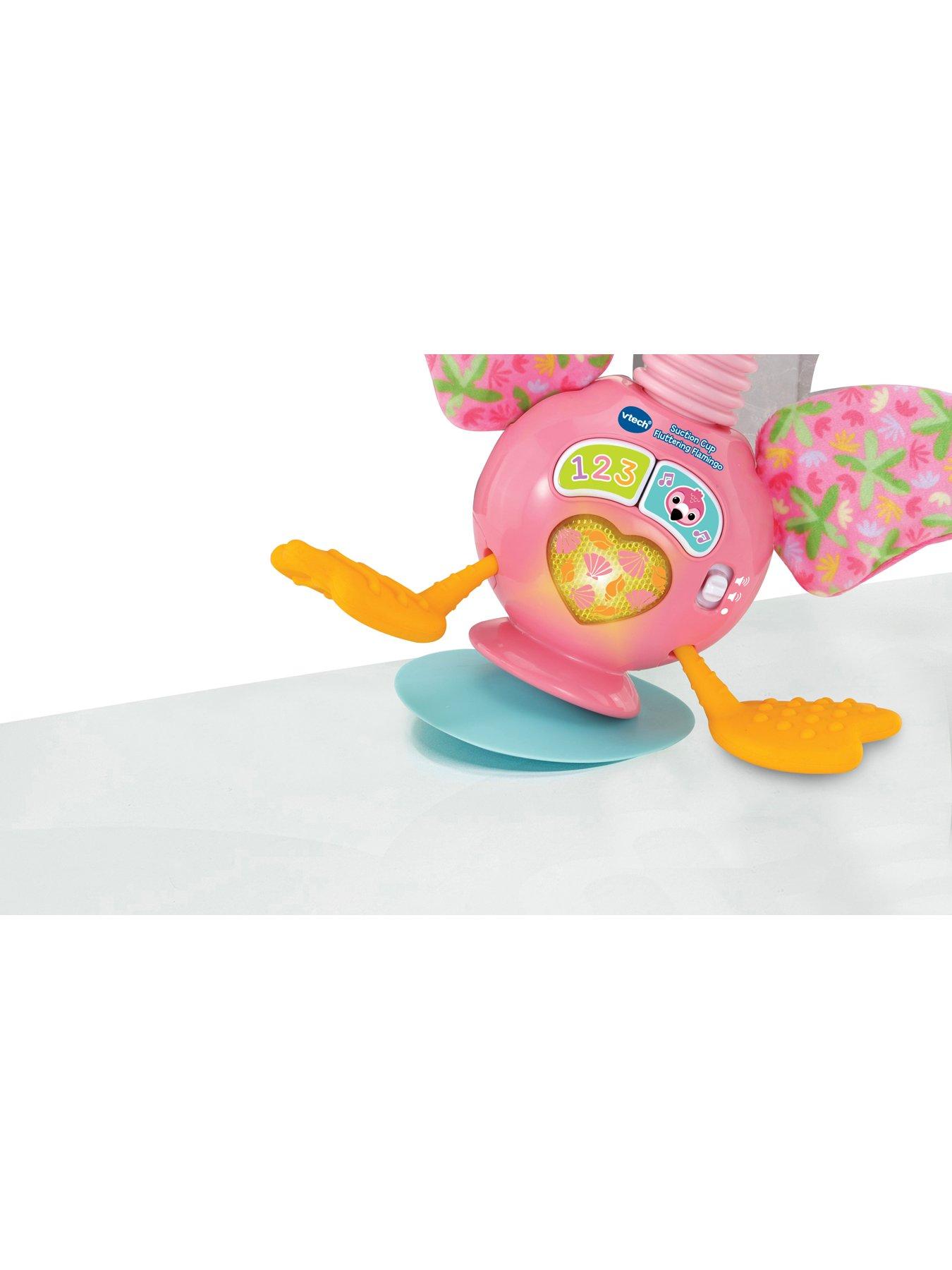 Image 3 of 8 of VTech Baby Suction Cup Fluttering Flamingo