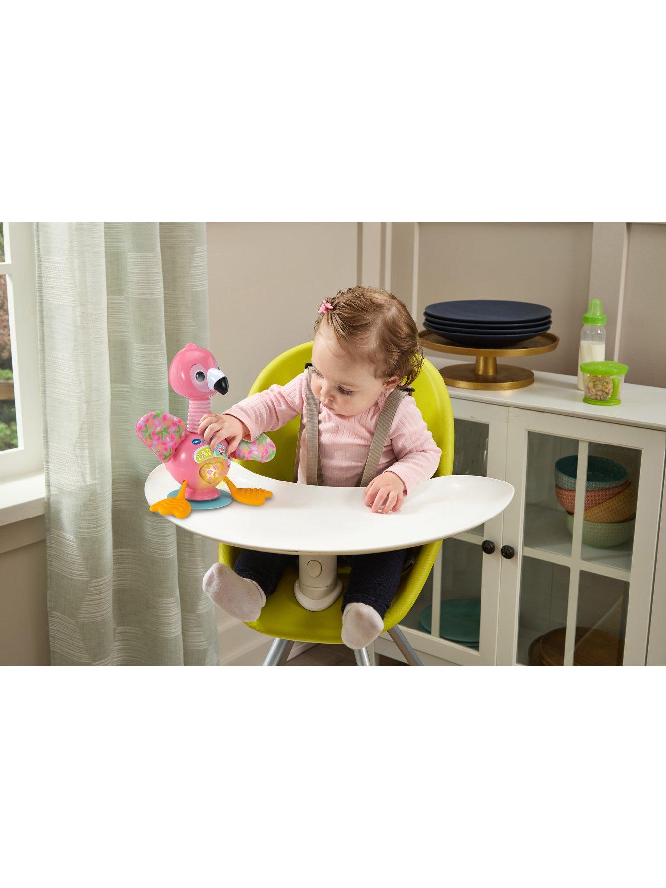 Image 5 of 8 of VTech Baby Suction Cup Fluttering Flamingo