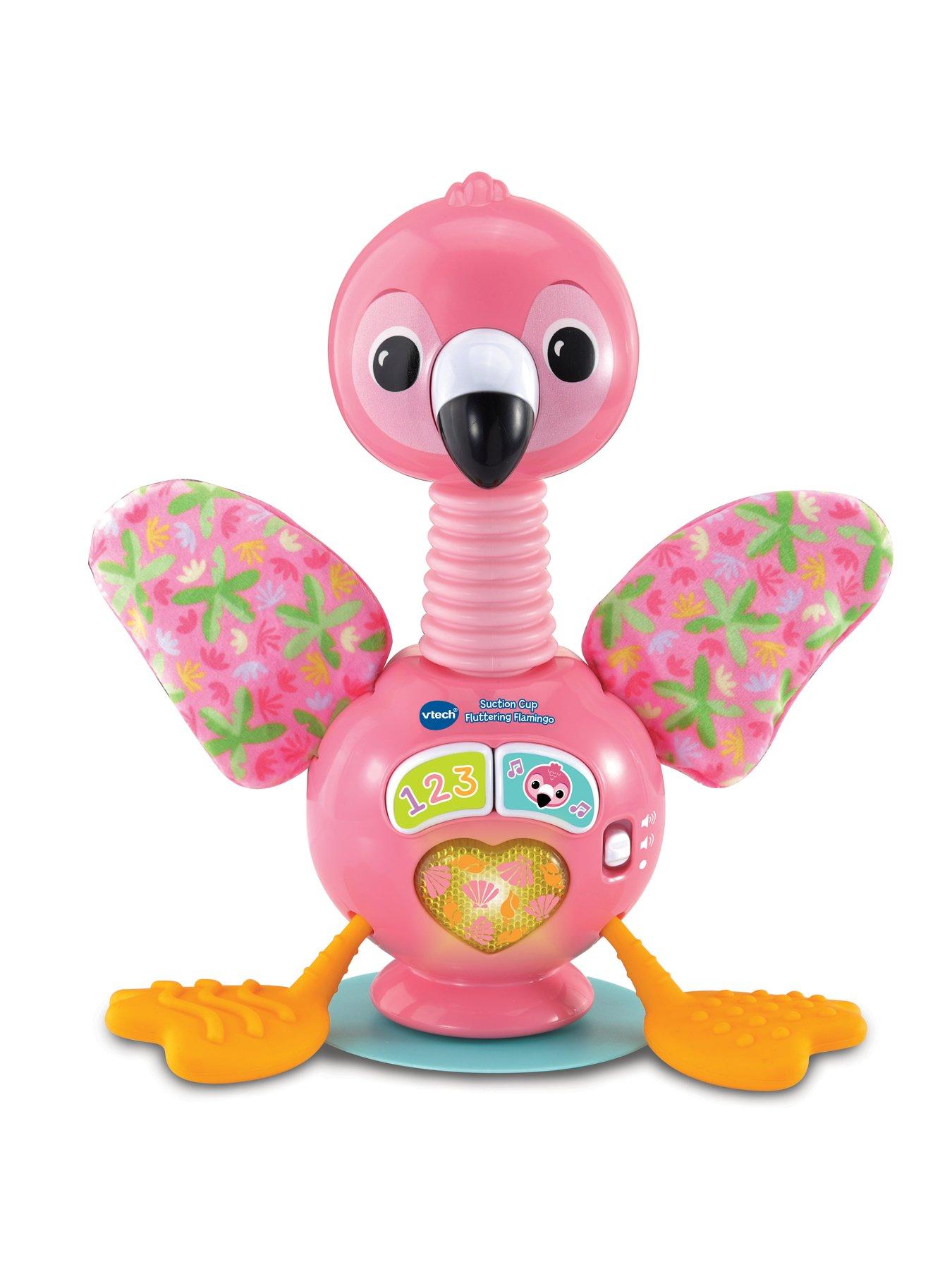Image 7 of 8 of VTech Baby Suction Cup Fluttering Flamingo