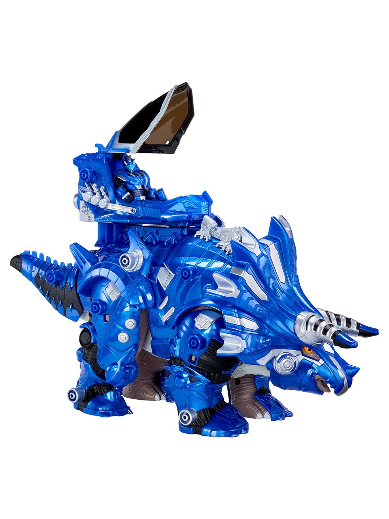 Image 2 of 8 of Armorsaurs Armor-Up Dinosaur- Triceratops - Cobalt