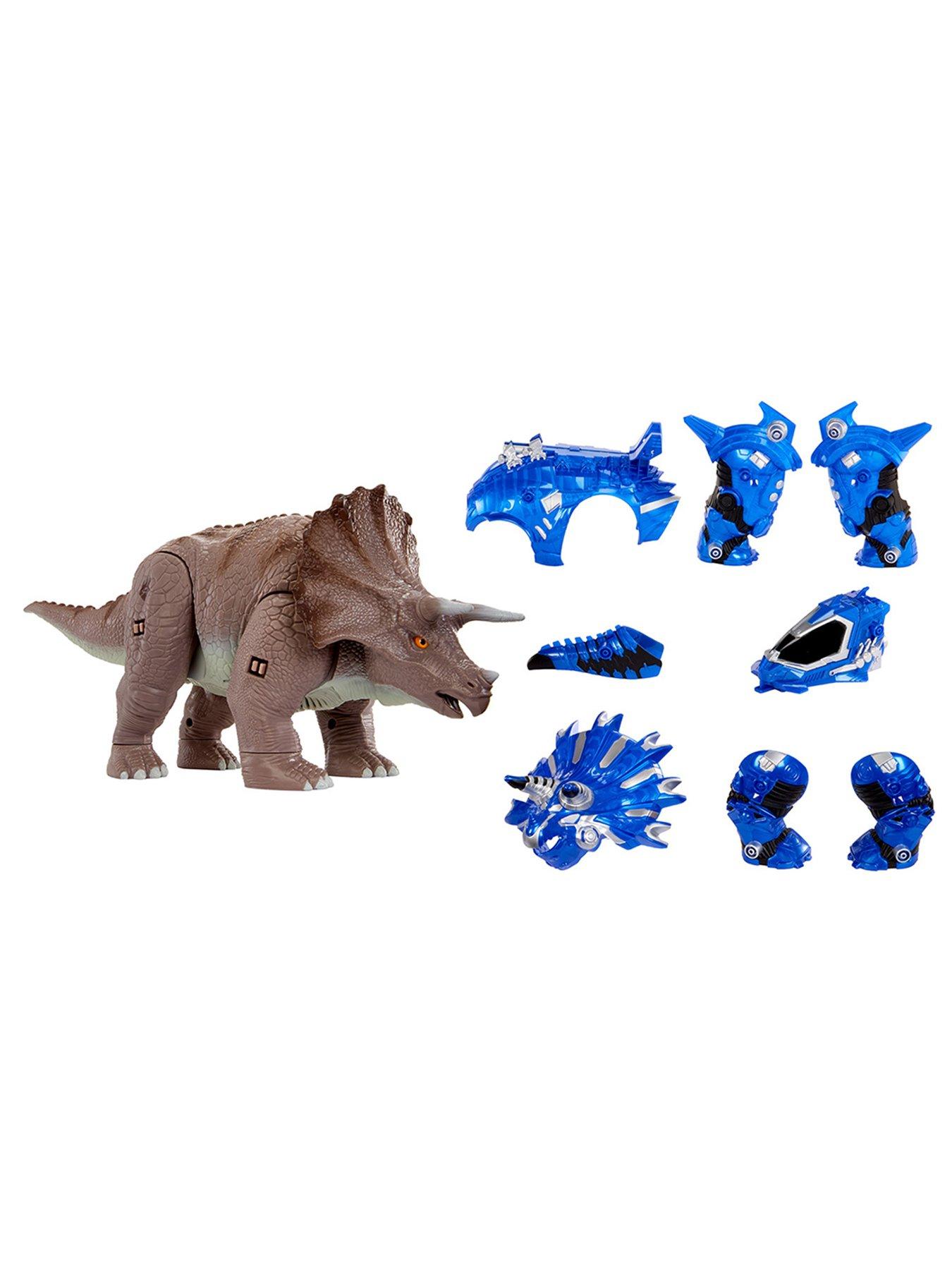 Image 5 of 8 of Armorsaurs Armor-Up Dinosaur- Triceratops - Cobalt