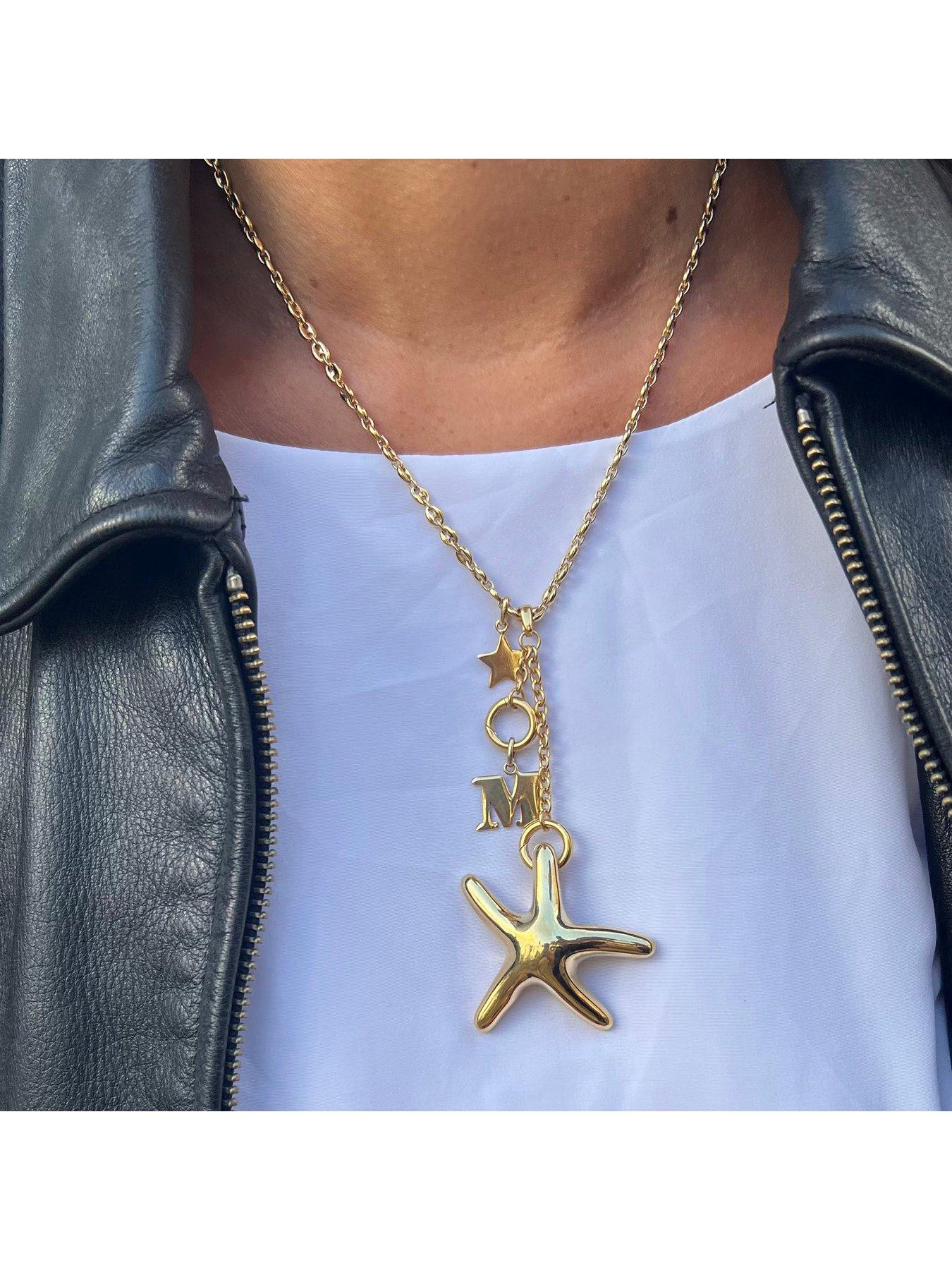 Image 2 of 6 of Seol + Gold 18ct Gold Vermeil Alphabet Letter Charm Pendant (all alphabet)