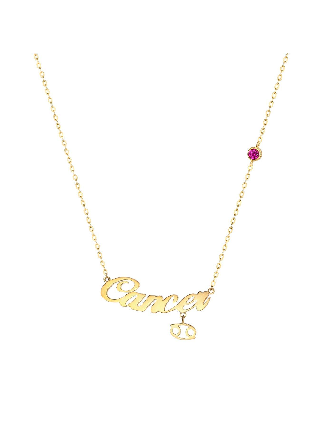 Image 2 of 5 of Seol + Gold 18ct Gold Vermeil Zodiac Sign Pendant (all zodiac)