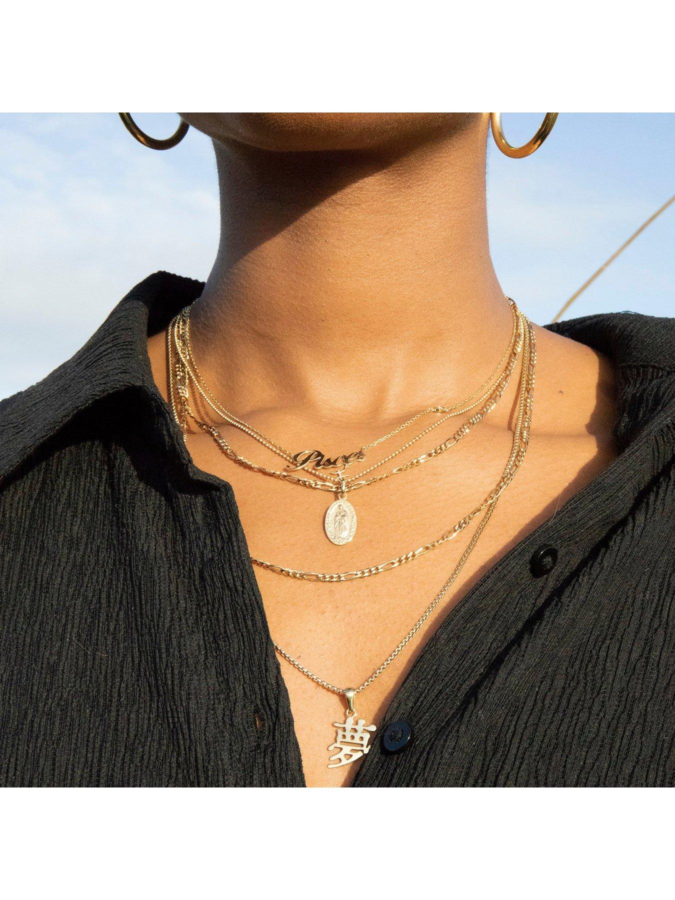 Image 3 of 5 of Seol + Gold 18ct Gold Vermeil Zodiac Sign Pendant (all zodiac)